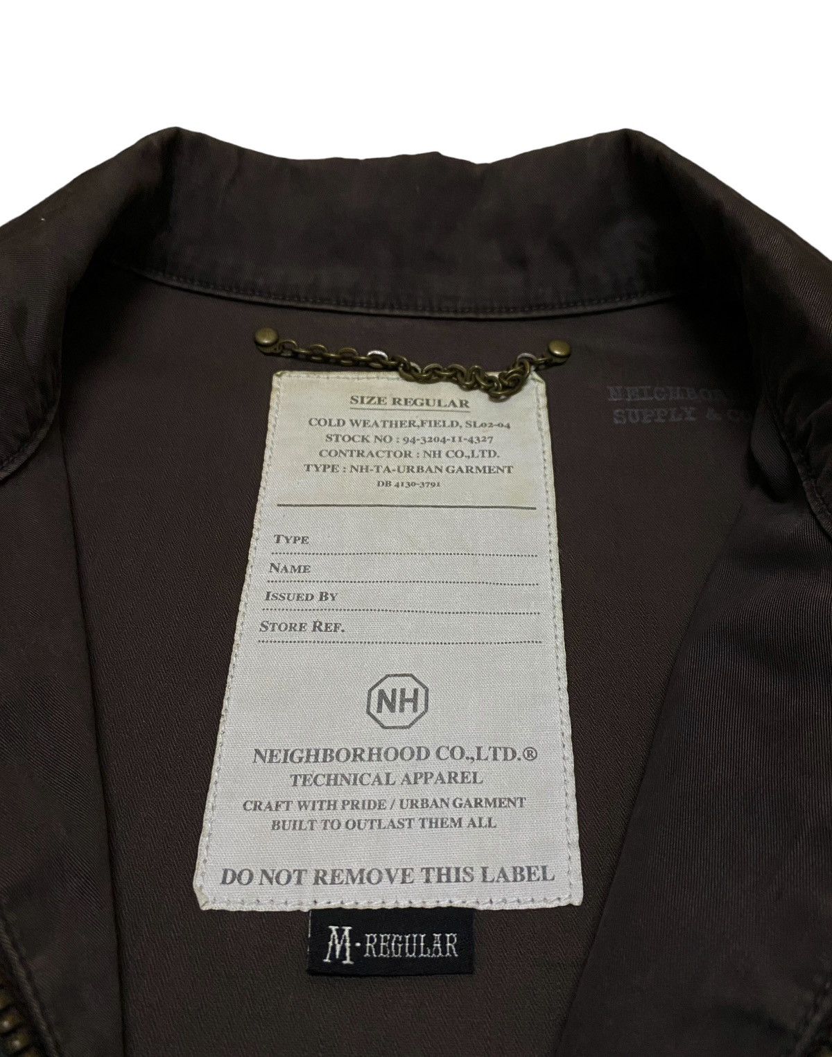 Neighborhood Very Rare Design Vintage Neighborhood M65 Waxed Jacket 2000s Size US M / EU 48-50 / 2 - 9 Thumbnail