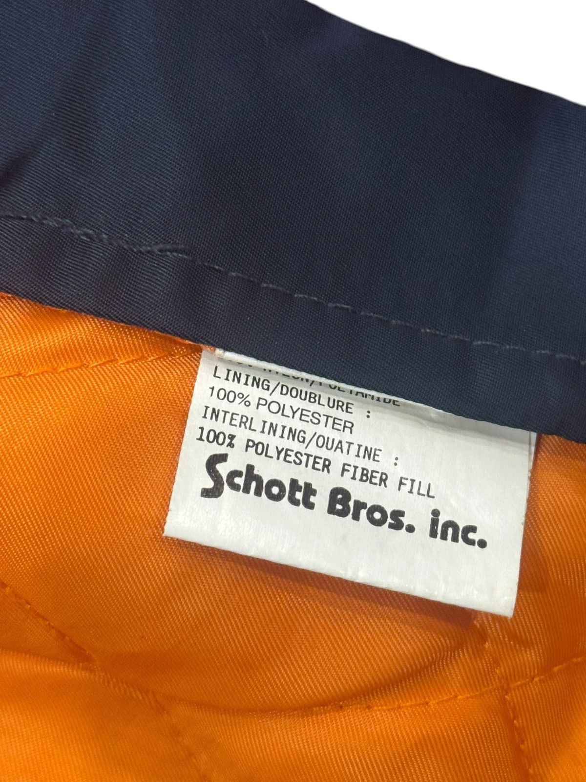 Schott Schott USA Flight Nylon 90s Vest Gilet Bodywarmer Medium Size US M / EU 48-50 / 2 - 11 Thumbnail