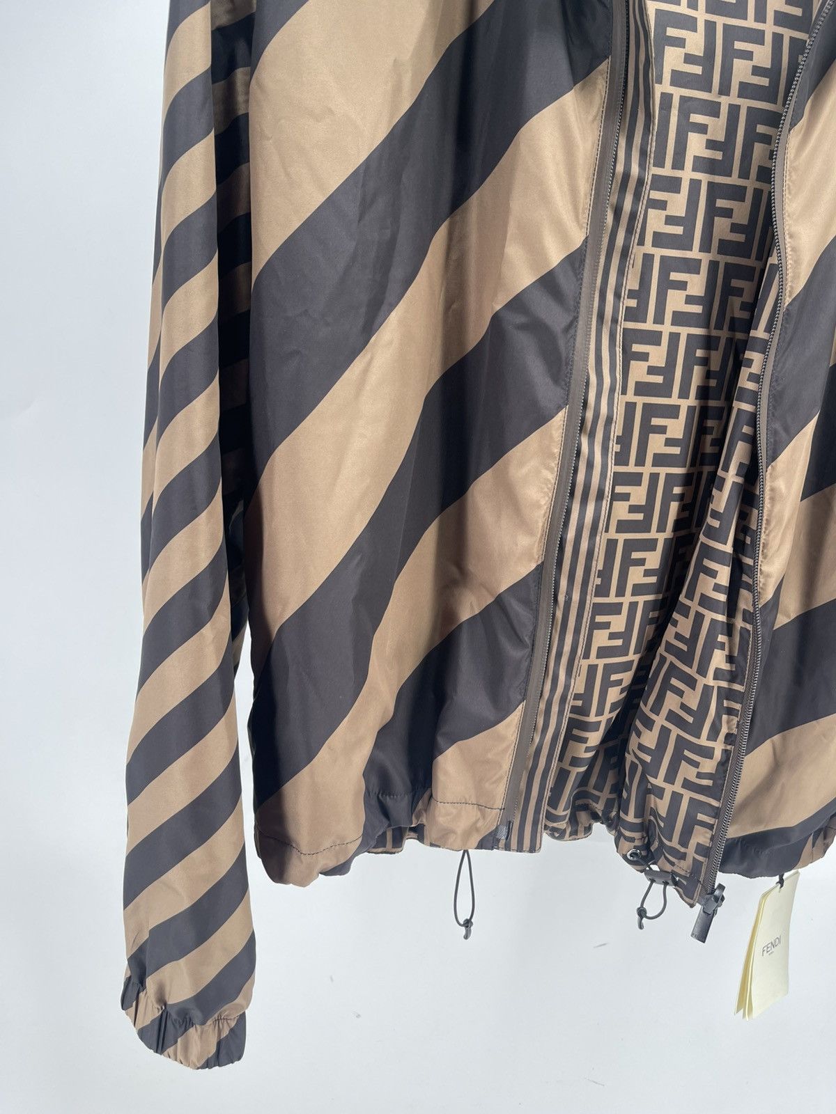 Fendi Fendi Reversible Zucca Monogram FF Track Jacket Size M Size US M / EU 48-50 / 2 - 3 Thumbnail