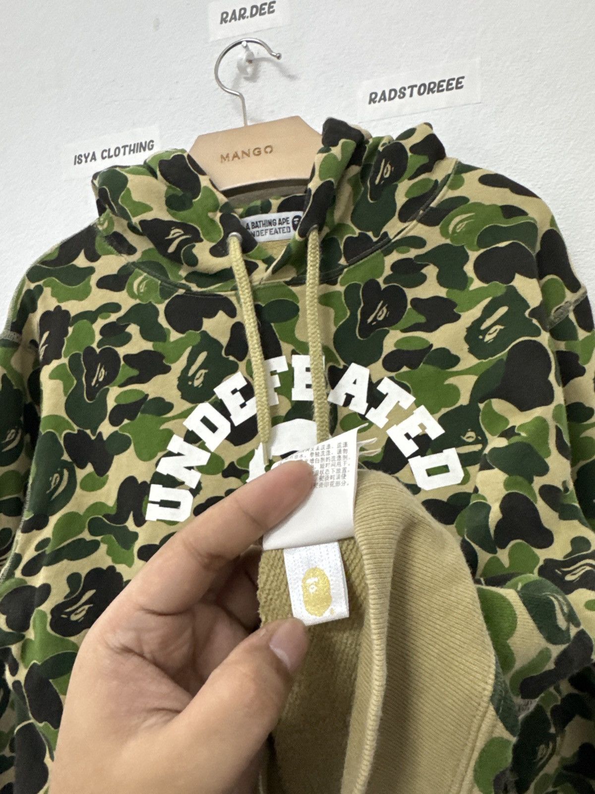 Bape × Undefeated Bape x Undefeated Camo Green Hoodie Size US M / EU 48-50 / 2 - 7 Thumbnail