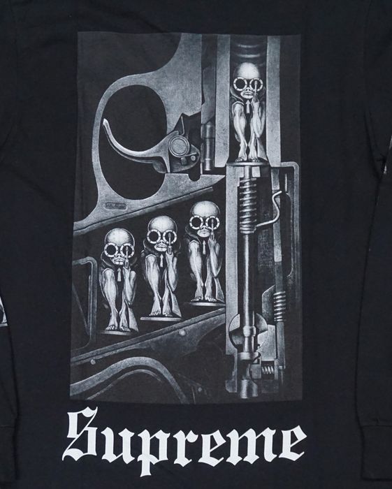 Supreme Supreme H.R Giger Machine Birth T Shirt | Grailed