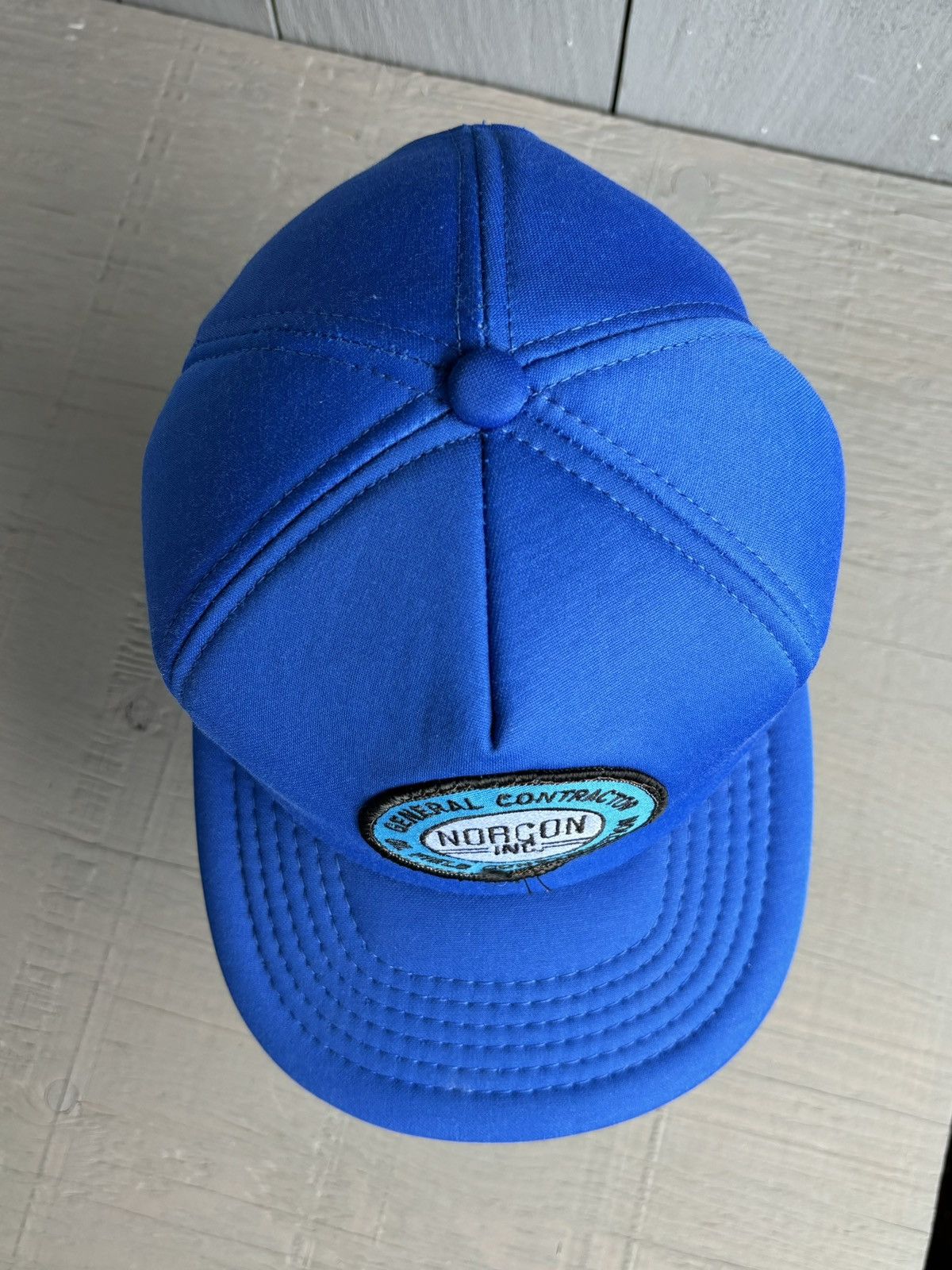 Vintage 1980s Vintage Trucker Hat Foam Snapback NORCON Oil Americana Size ONE SIZE - 2 Thumbnail