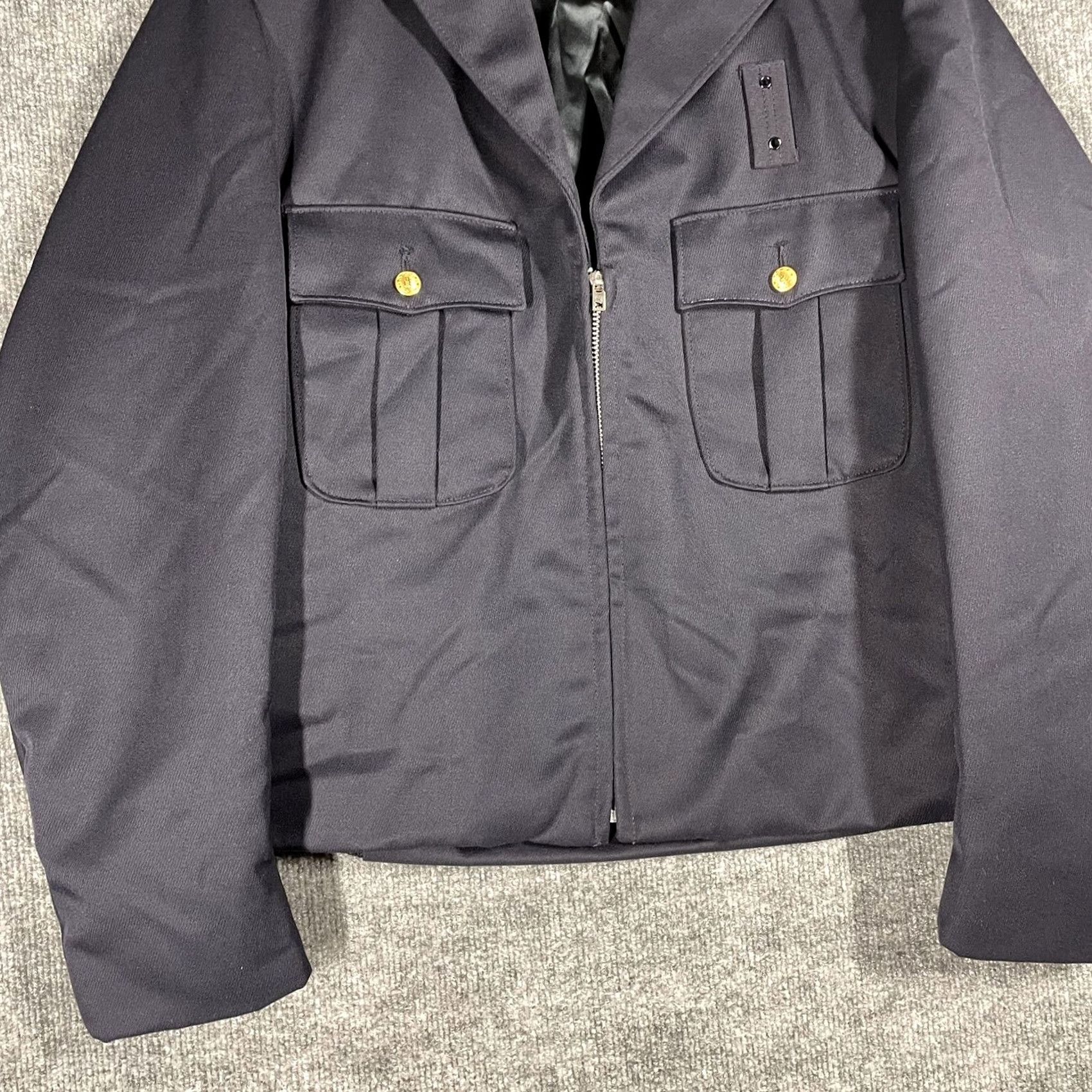 Vintage VINTAGE Chicago Police Jacket Wool Gabardine 60s 70s Size 42 R Blue Lavigne Uniform Mens Size US XS / EU 42 / 0 - 3 Thumbnail