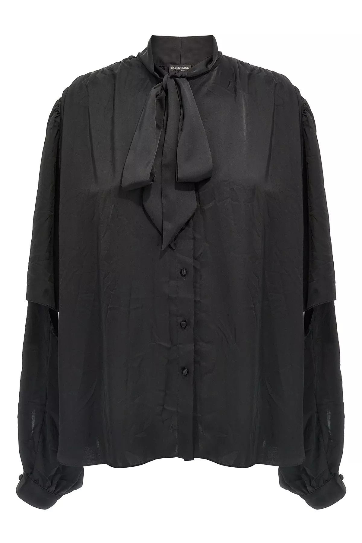 Balenciaga 'Double Sleeve' shirt Size S / US 4 / IT 40 - 1 Thumbnail