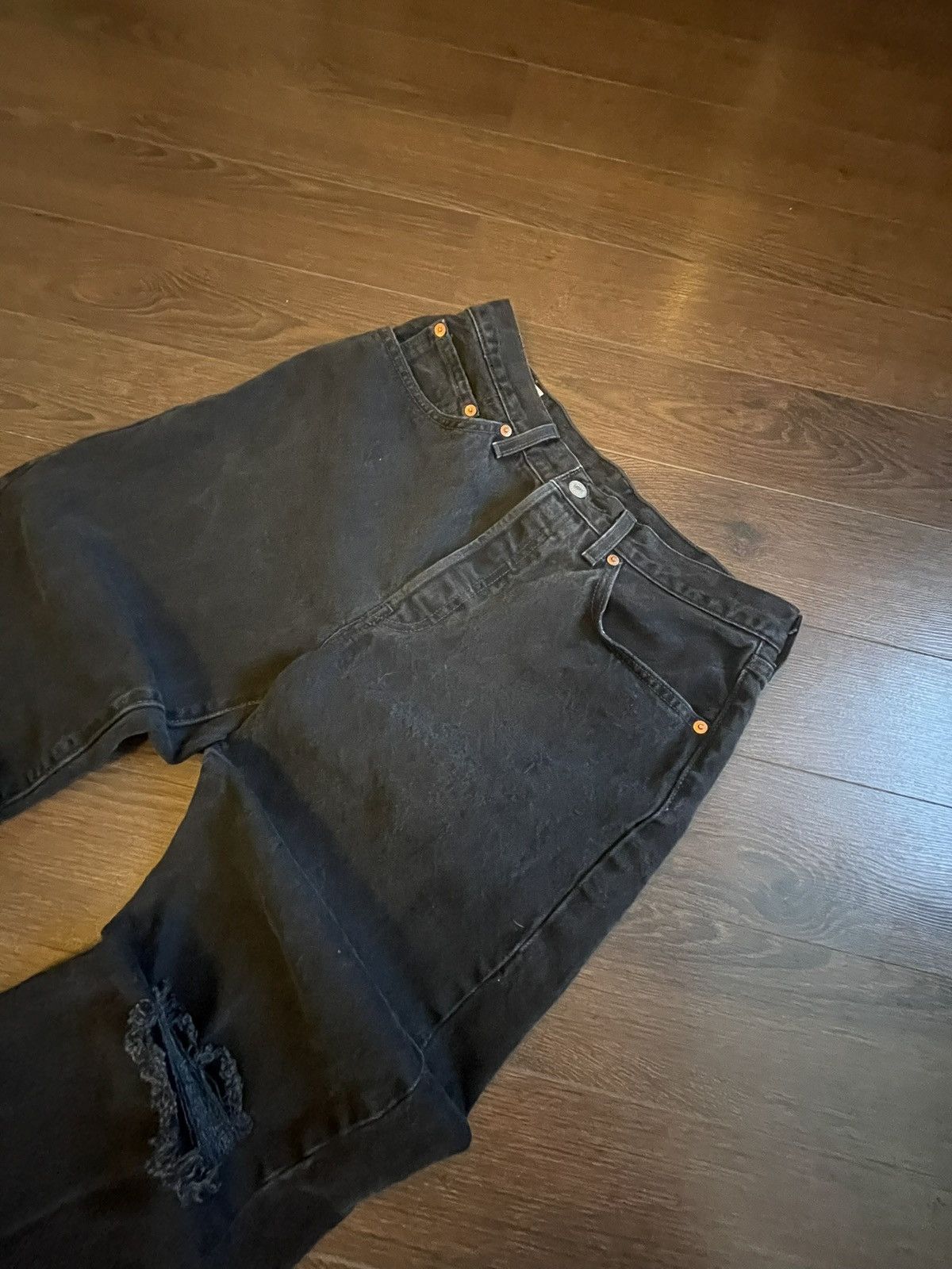 Levi's Levi’s 501 ’81 Premium Faded Black Denim Size US 30 / EU 46 - 3 Thumbnail