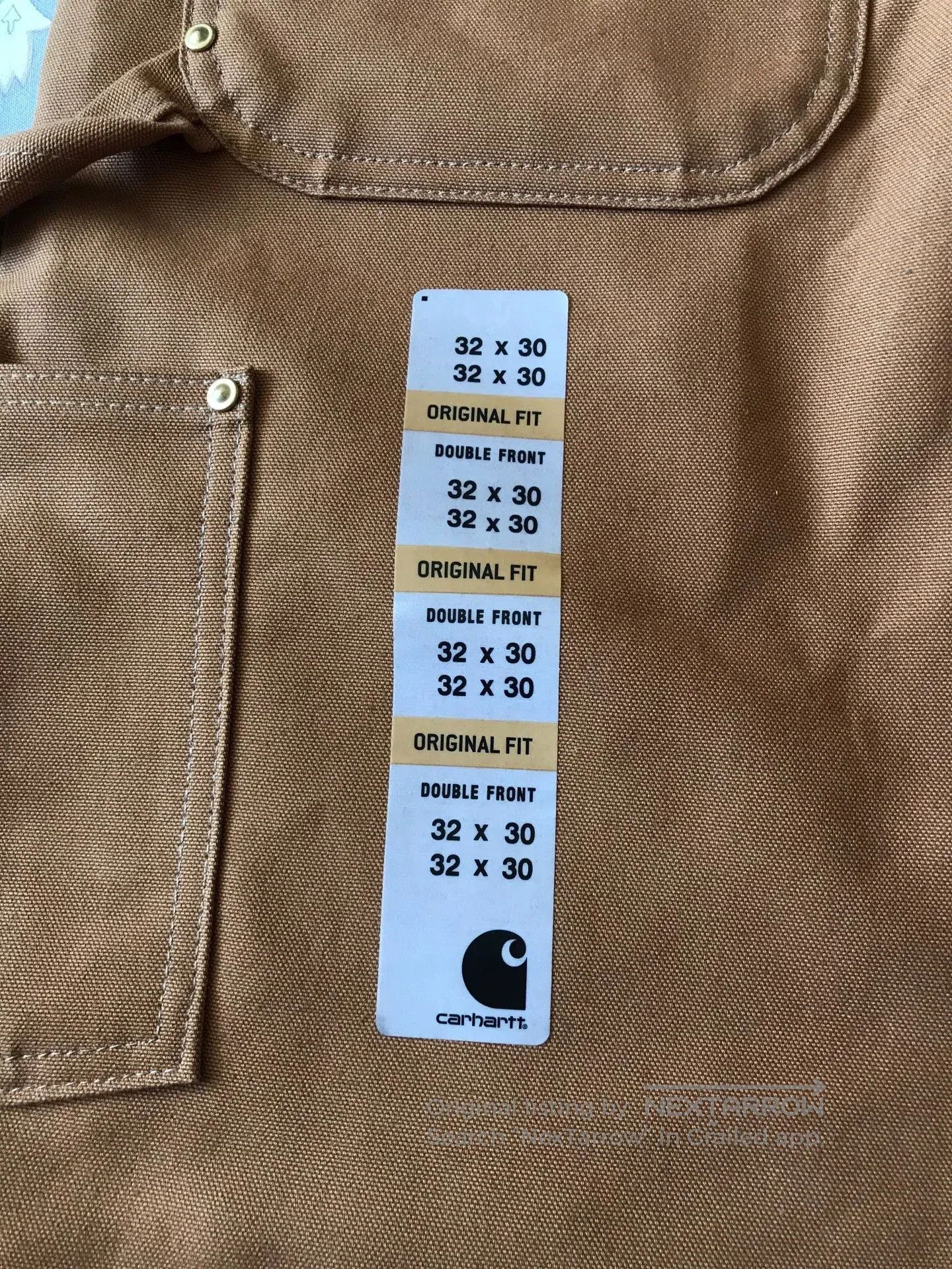 Carhartt Carhartt B01 BRN W32L30 Work Pants. Size US 32 / EU 48 - 7 Thumbnail