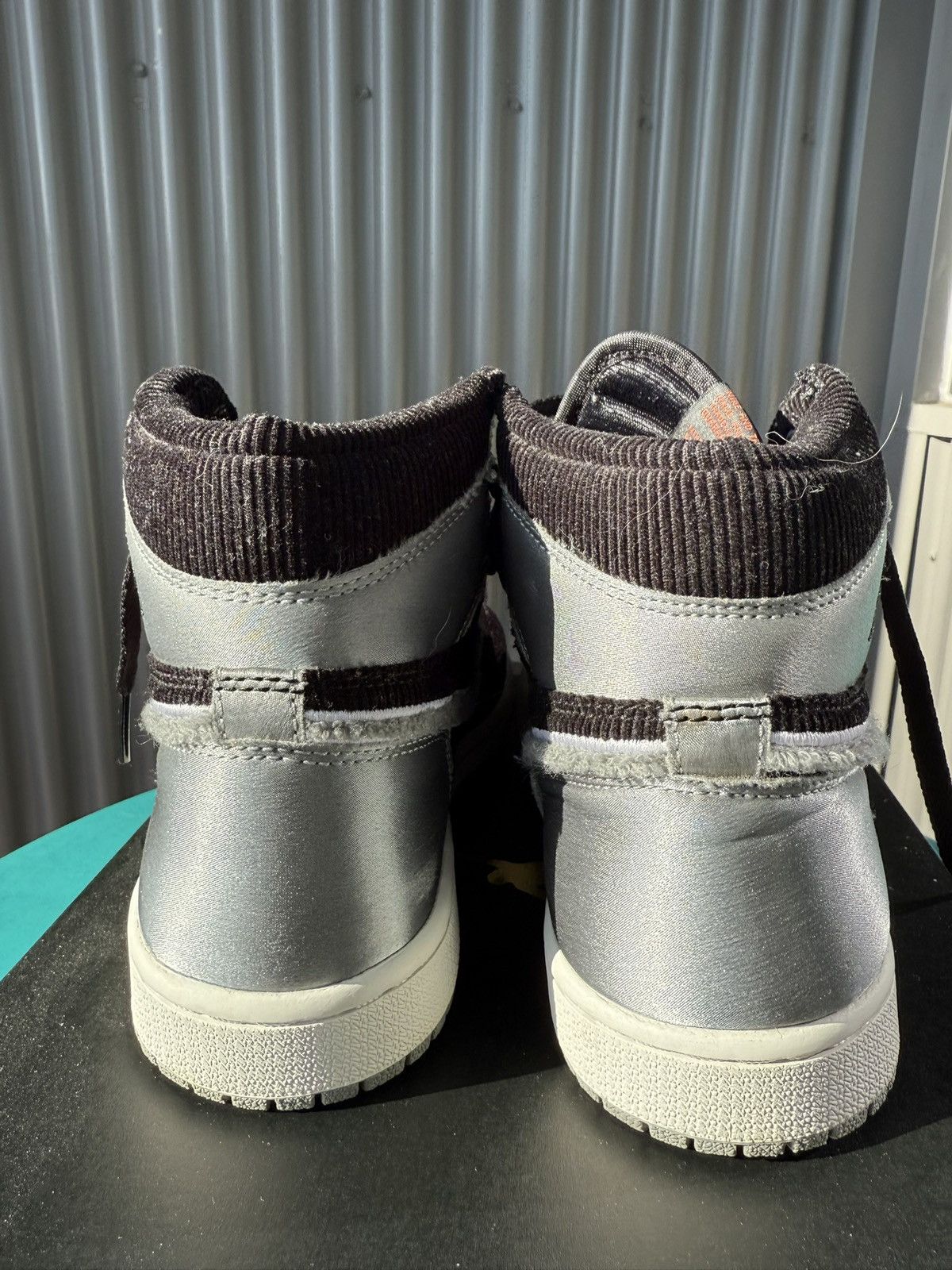 Jordan Brand Jordan 1 retro High Aleali May GS Satin Shadow Size US 7.5 / IT 37.5 - 4 Thumbnail