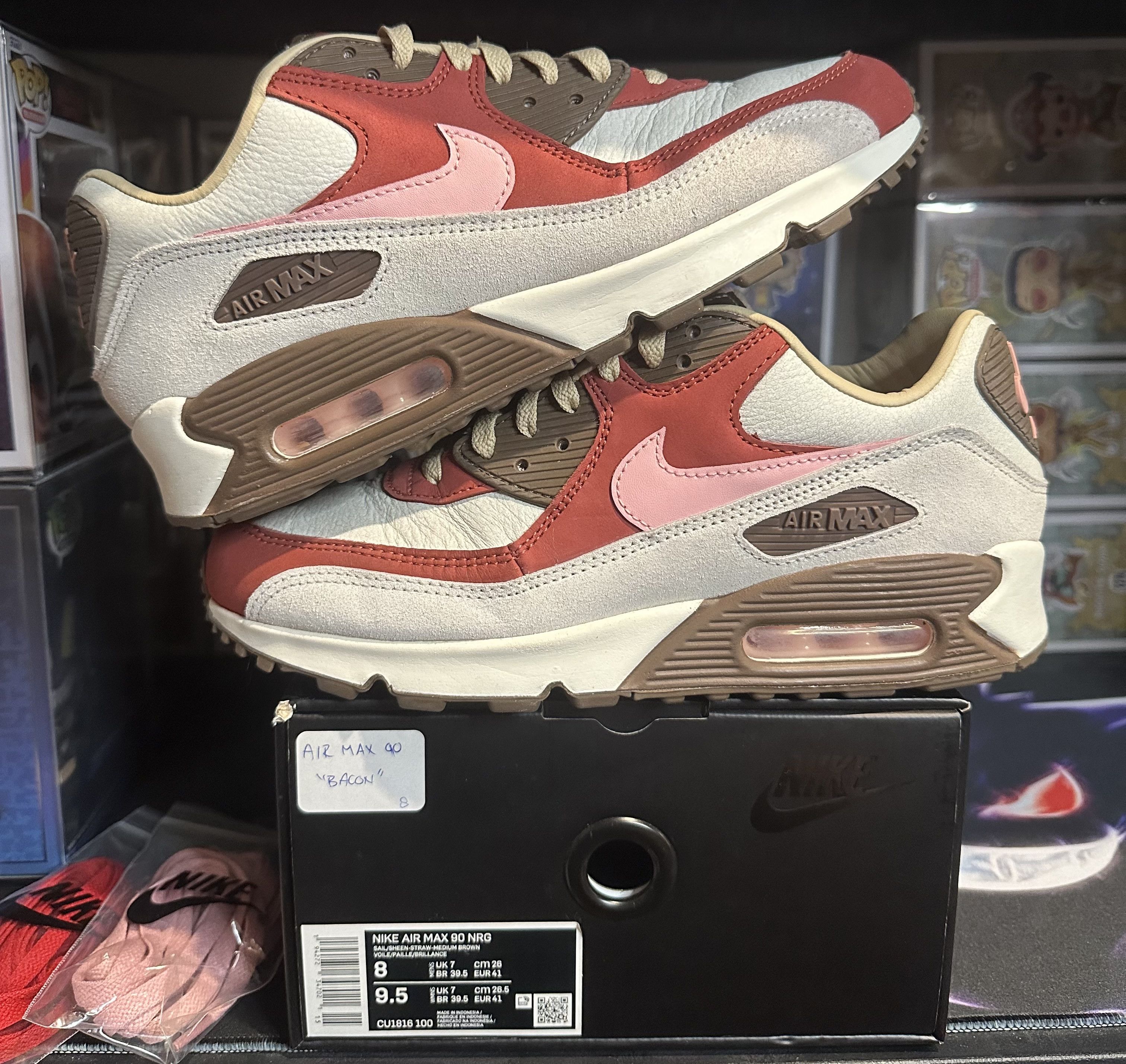 Nike Air Max 90 NRG 'Bacon' 2021 Size US 8 / EU 41 - 2 Thumbnail