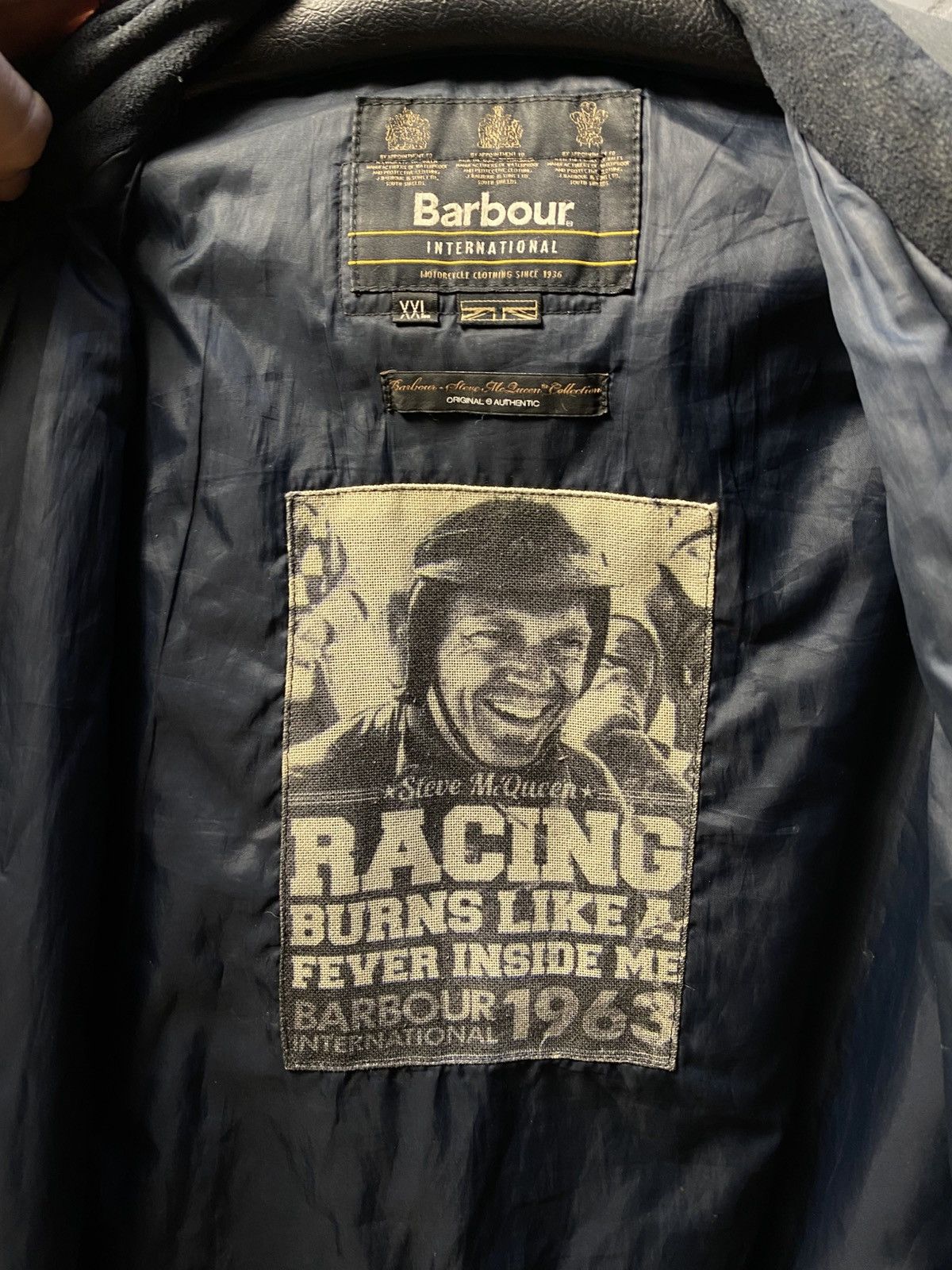 Barbour Barbour International Steve McQueen Waxed Jacket XXL Vintage Size US XXL / EU 58 / 5 - 8 Thumbnail