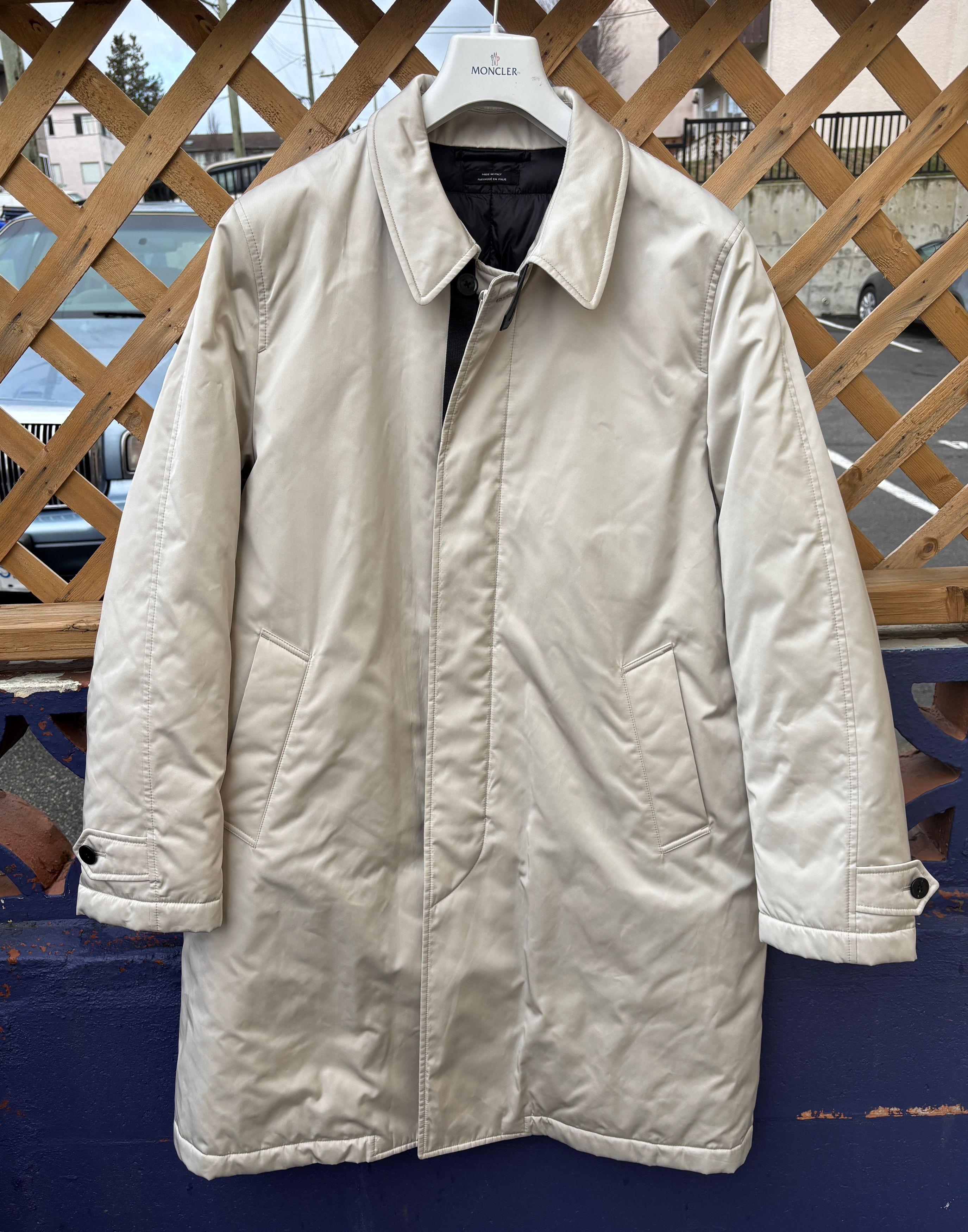 Tom Ford $5000 Faille Down Insulated Raincoat/ Parka Jacket - 40-42 Size US L / EU 52-54 / 3 - 1 Thumbnail