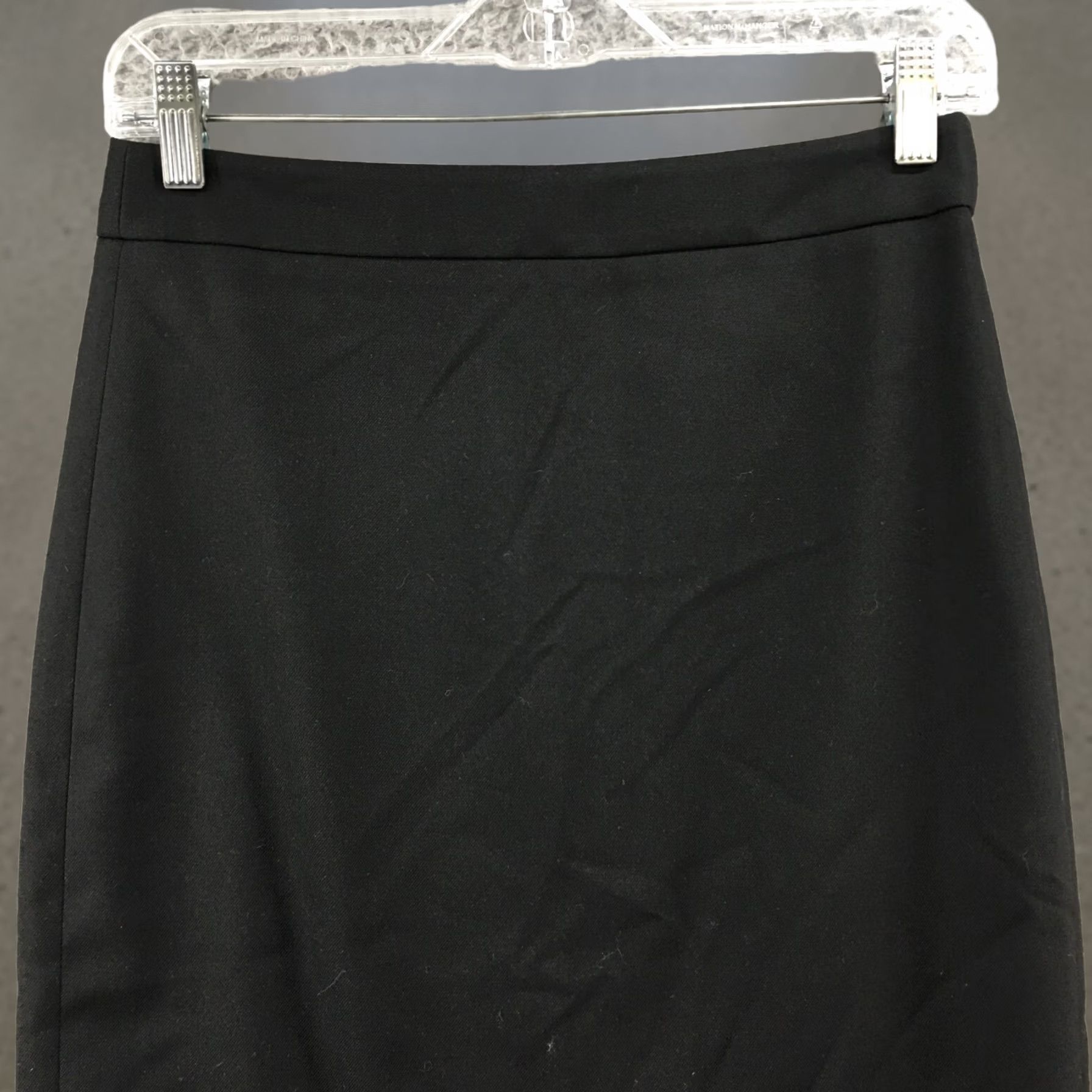 Banana Republic Banana Republic Straight & Pencil Skirt Womens 0 Black Zip NEW Skirt Womens 0 Black Zip NEW Vintage: No Size 25" / US 0 / IT 36 - 1 Thumbnail