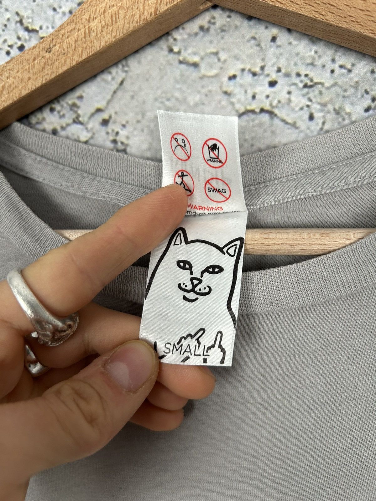 RIPNDIP Ripndip Pocket Cat Graphic Tee Streetwear Alternative Skate Size US S / EU 44-46 / 1 - 6 Thumbnail