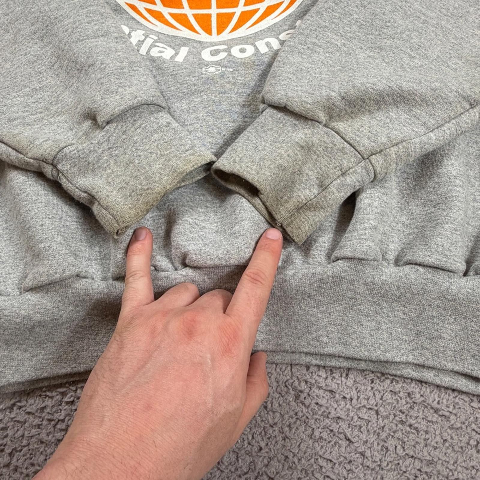 Other Vintage LiUNA Local 55 Laborers Mens XL Grey Hoodie Made USA Size US XL / EU 56 / 4 - 7 Thumbnail