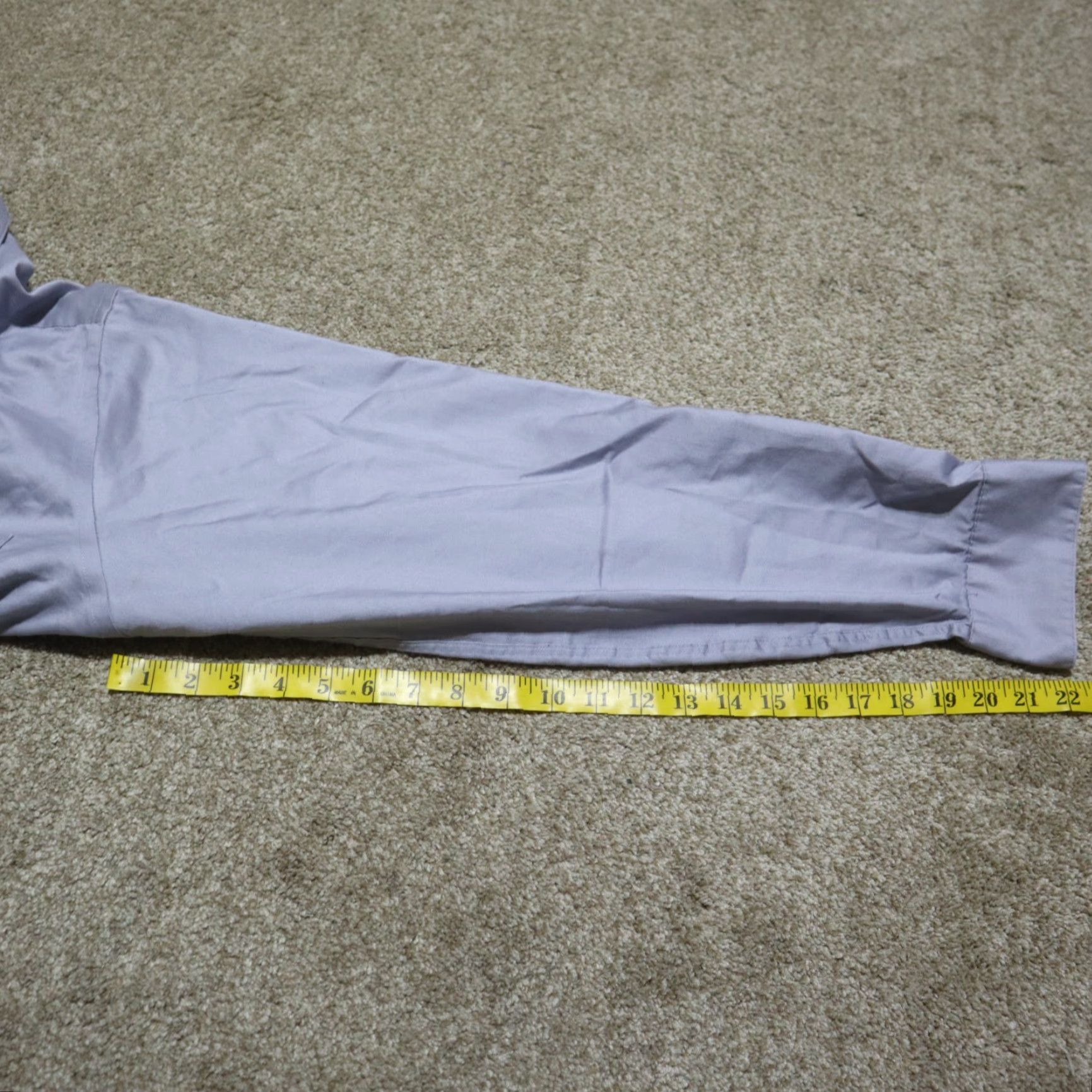 Arrow Arrow Shirt Adult Regular Size 16.5 Gray Button-Up Long Sleeve Men's Vintage? Size US L / EU 52-54 / 3 - 7 Thumbnail