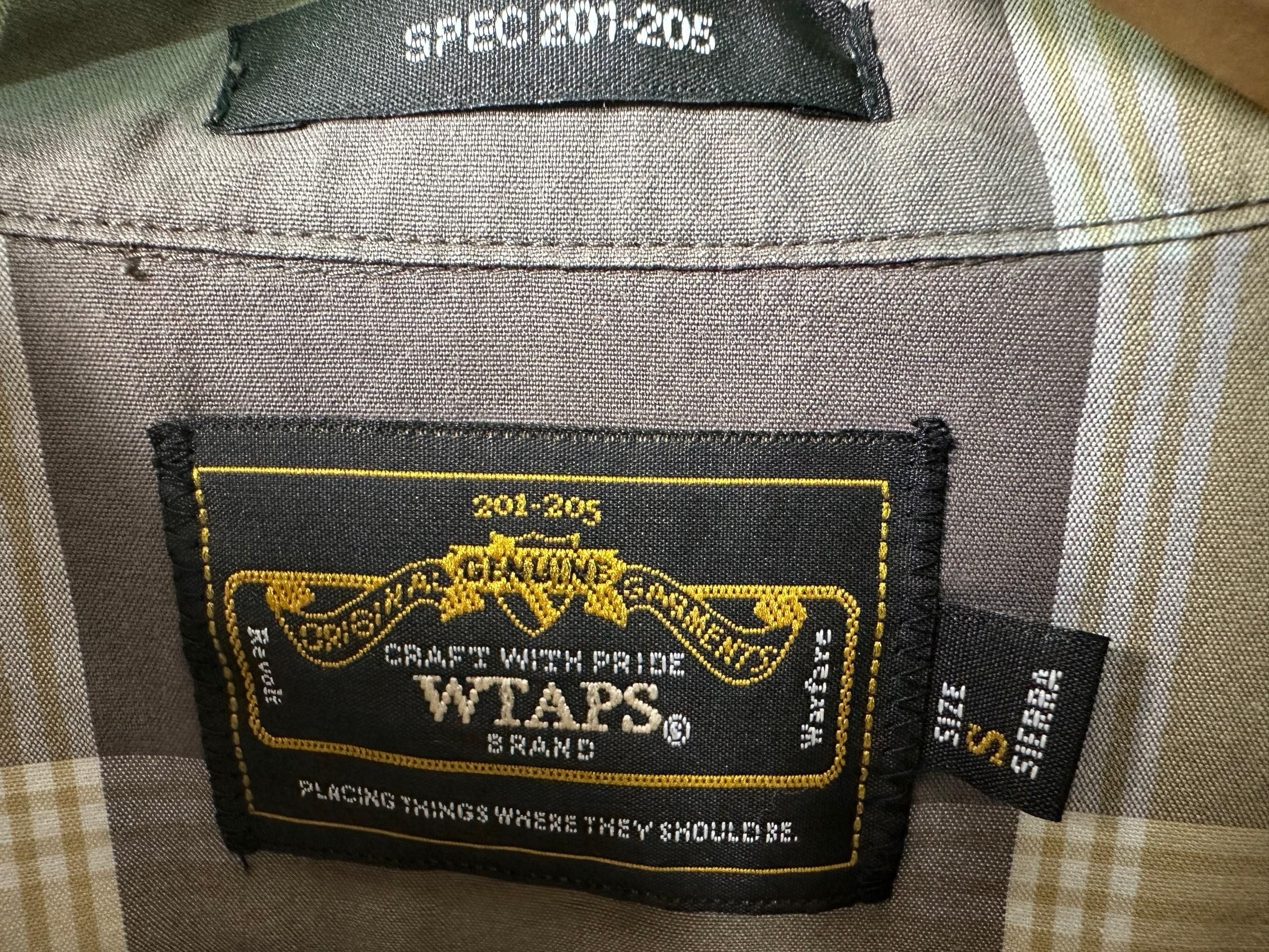 Japanese Brand × Wtaps WTAPS® Union Button Down Plaid Shirt Size US S / EU 44-46 / 1 - 5 Thumbnail