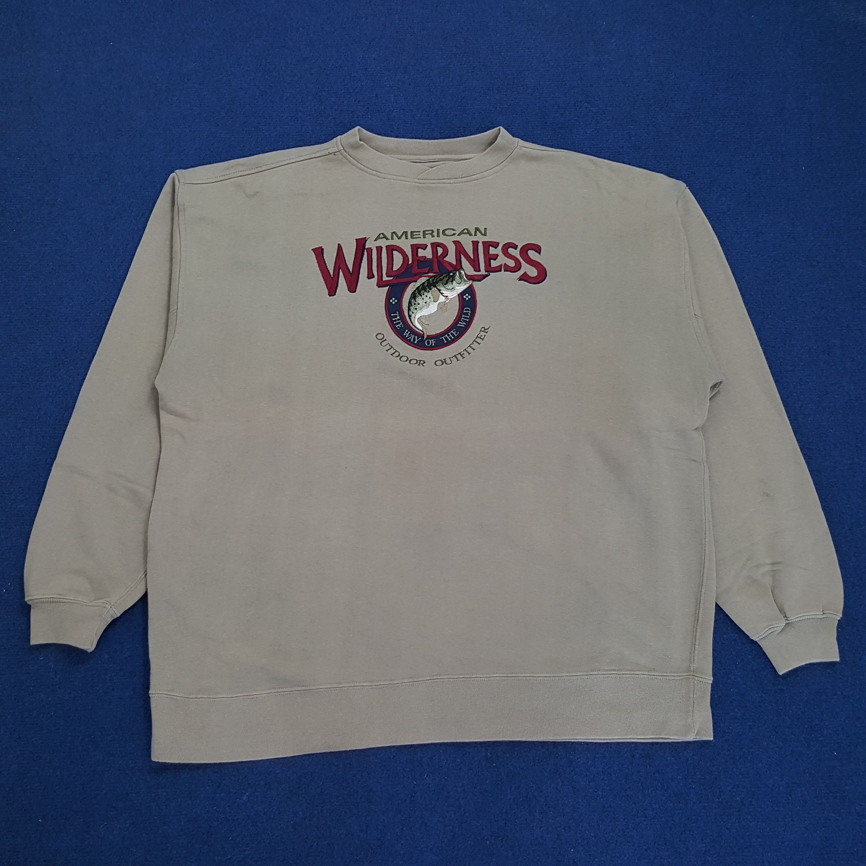 Vintage Vintage America Wilderness Outdoor Outfitter Sweatshirt Size US XXL / EU 58 / 5 - 1 Thumbnail