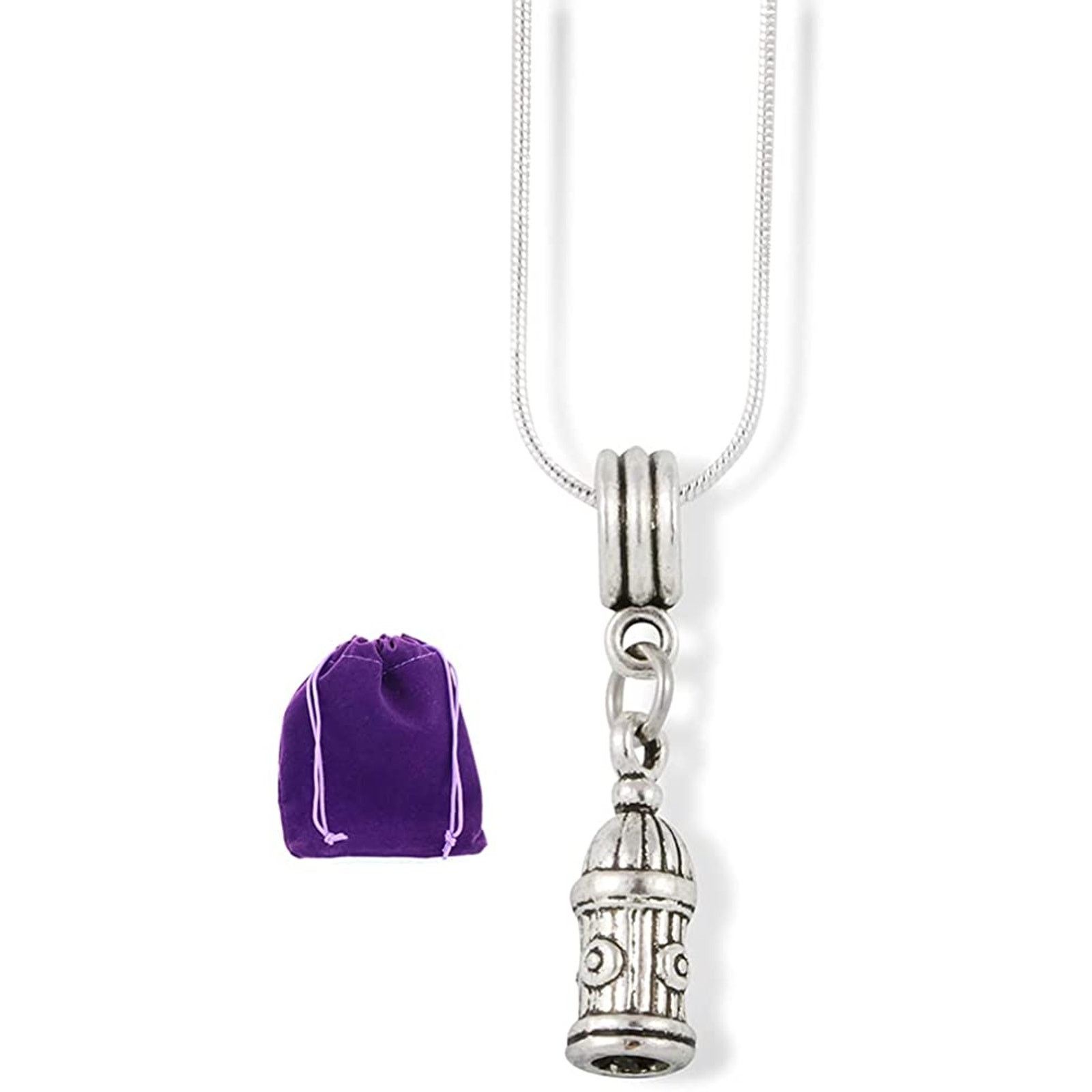 & Other Stories Fire Hydrant Charm Snake Chain Necklace Size ONE SIZE - 1 Thumbnail