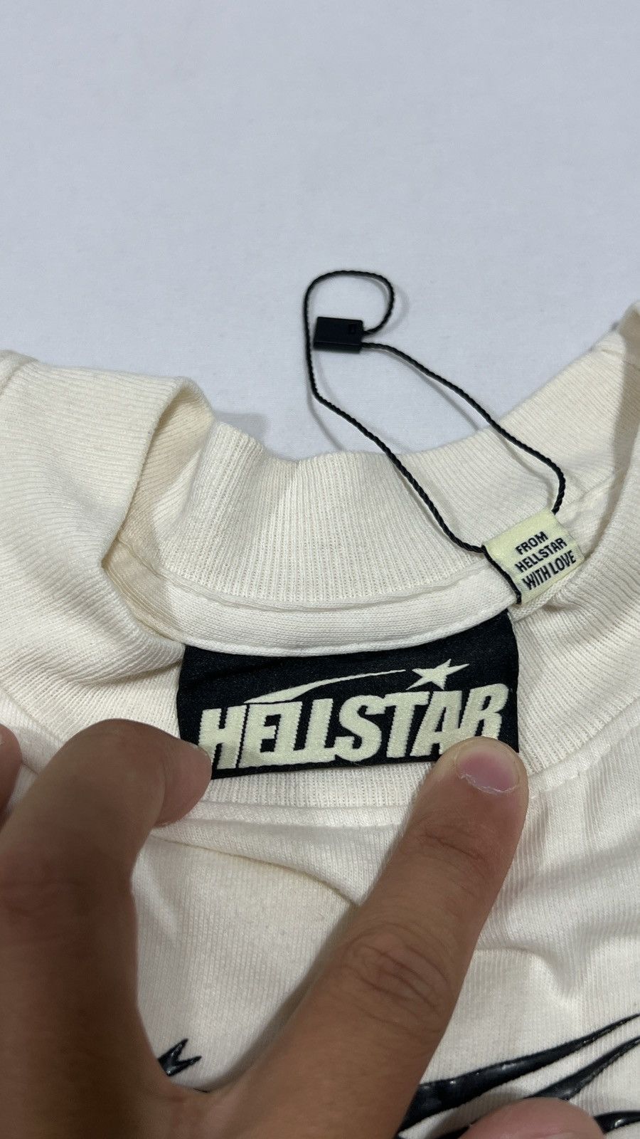 HELLSTAR Hellstar Scoreboard L/S White Tee Size US S / EU 44-46 / 1 - 7 Thumbnail