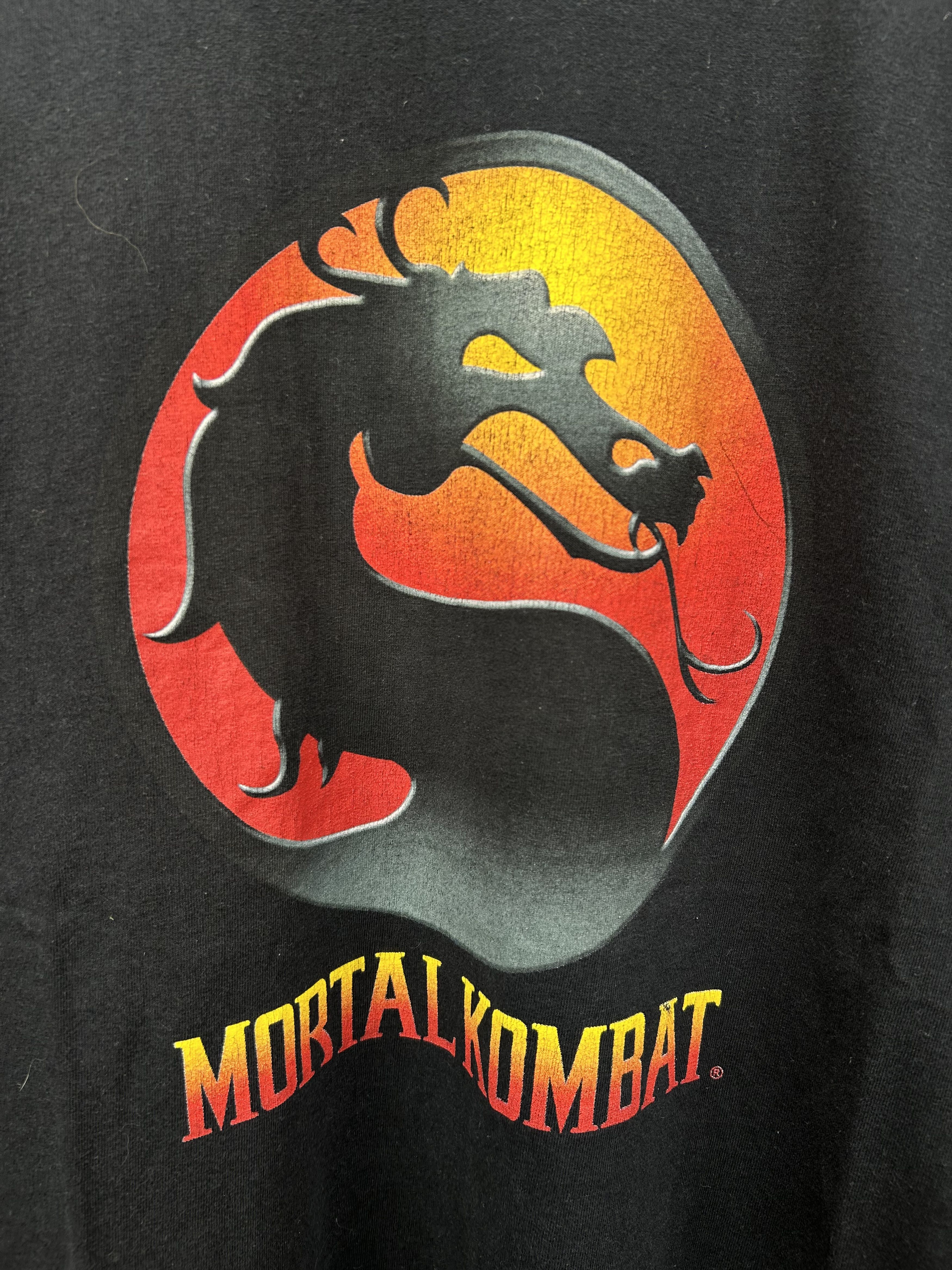 Vintage Mortal Kombat Video Game Promo Tshirt 🐉 Size US XL / EU 56 / 4 - 5 Thumbnail