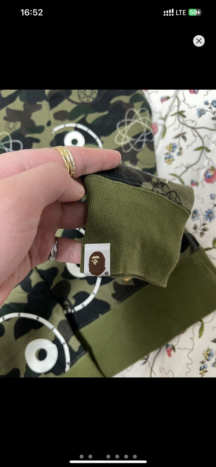 Bape × Futura RARE‼️ Bape x Futura Graffiti Green Camo Crewneck Sweatshirt Size US M / EU 48-50 / 2 - 3 Thumbnail