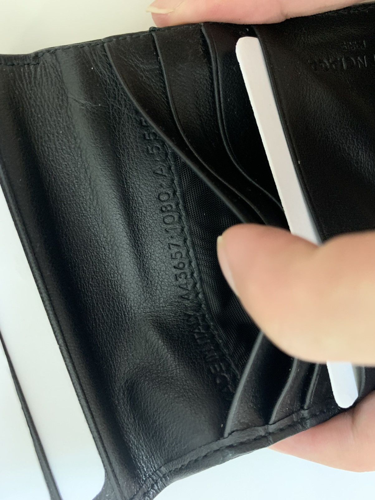 Balenciaga Balenciaga Black logo Leather Wallet Size ONE SIZE - 7 Thumbnail