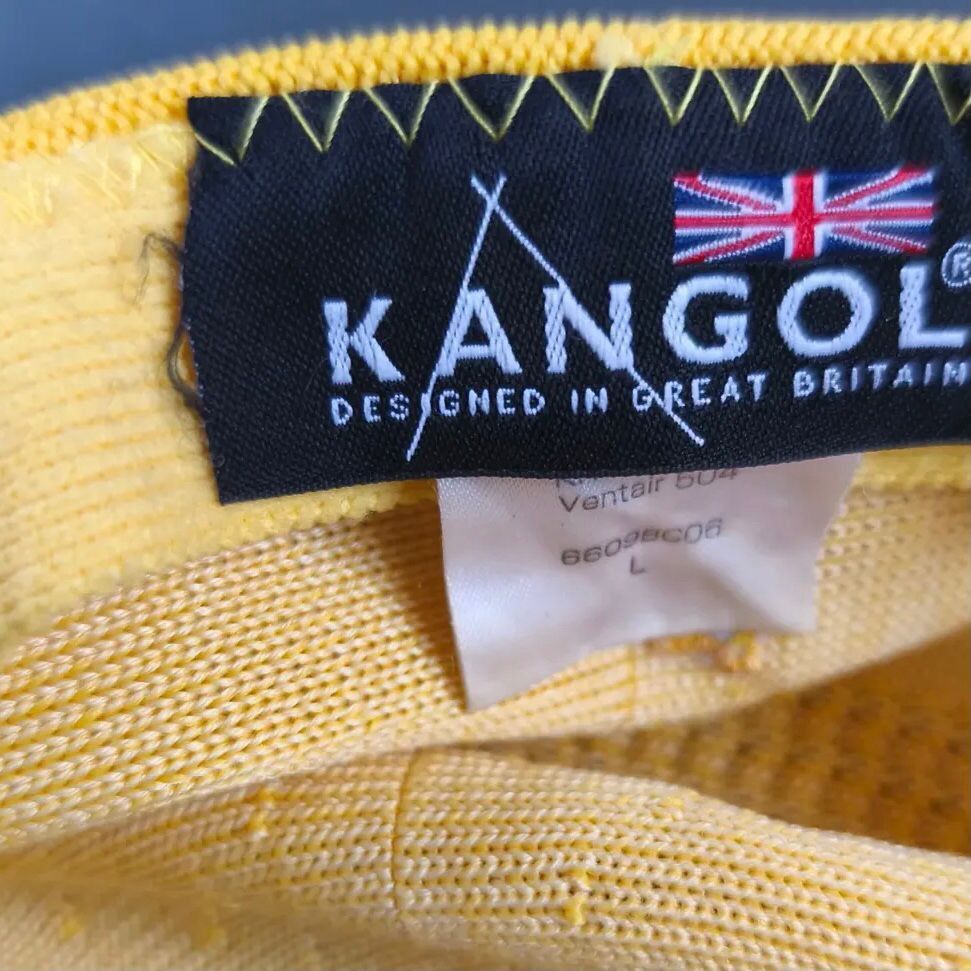 Kangol Kangol yellow Flatcap iconic newsboy cap Size ONE SIZE - 5 Thumbnail