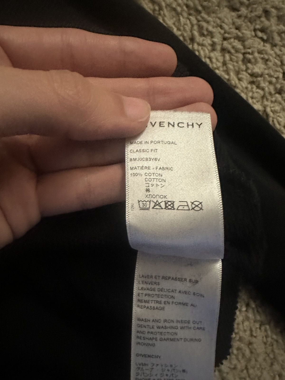 Givenchy Givenchy Reverse Paris Slim fit Sweatshirt Size US S / EU 44-46 / 1 - 3 Thumbnail