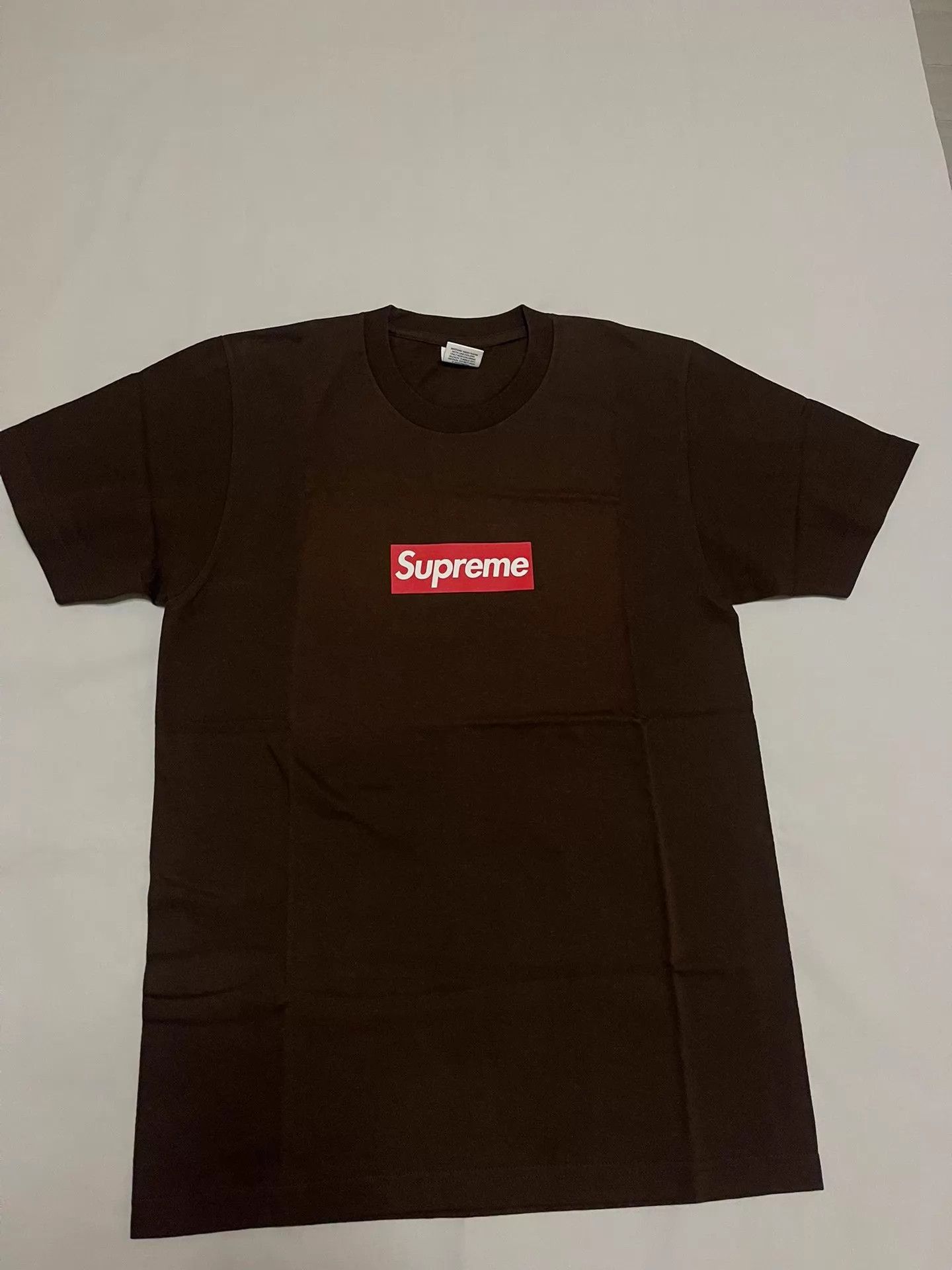 Supreme *FINAL DROP* Supreme 20th Anniversary Box Logo Tee Brown