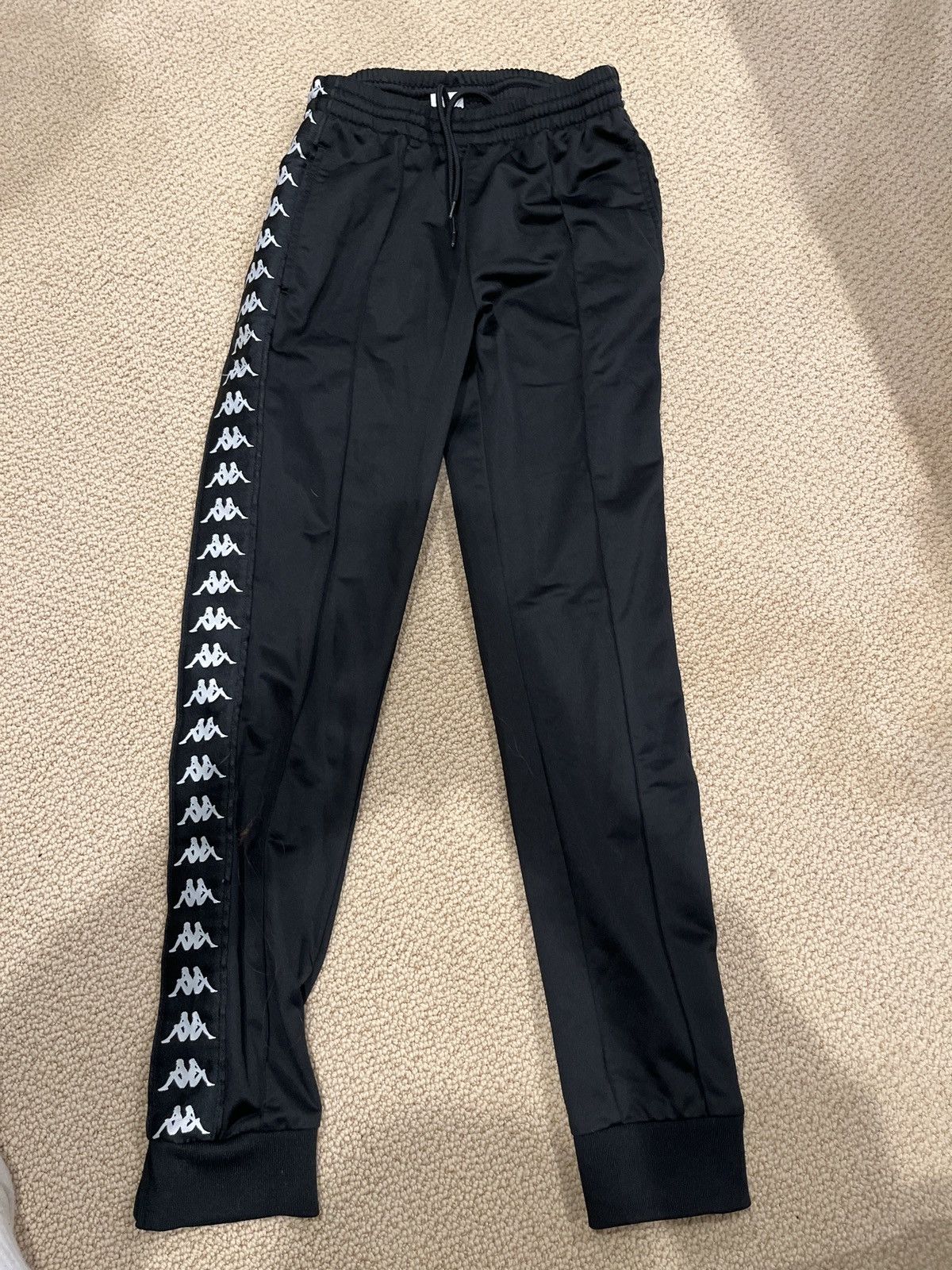 Kappa Black Kappa track pants Size US 30 / EU 46 - 1 Preview