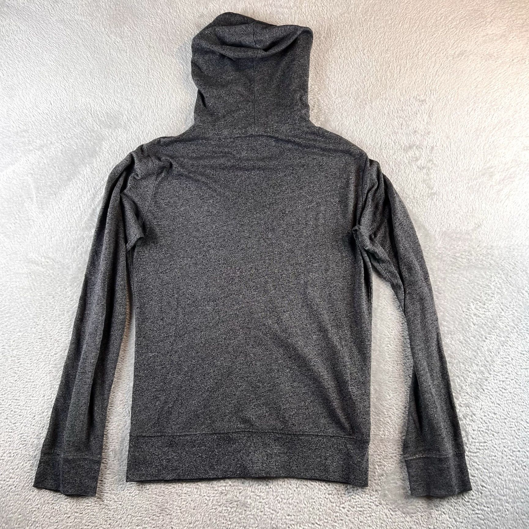 Vintage Made by Johnny Hoodie Womens L Charcoal Gray Full-Zip Activewear, Long Sleeve, Gym & Training, Casual, Travel, Regular Size Size L / US 10 / IT 46 - 2 Thumbnail