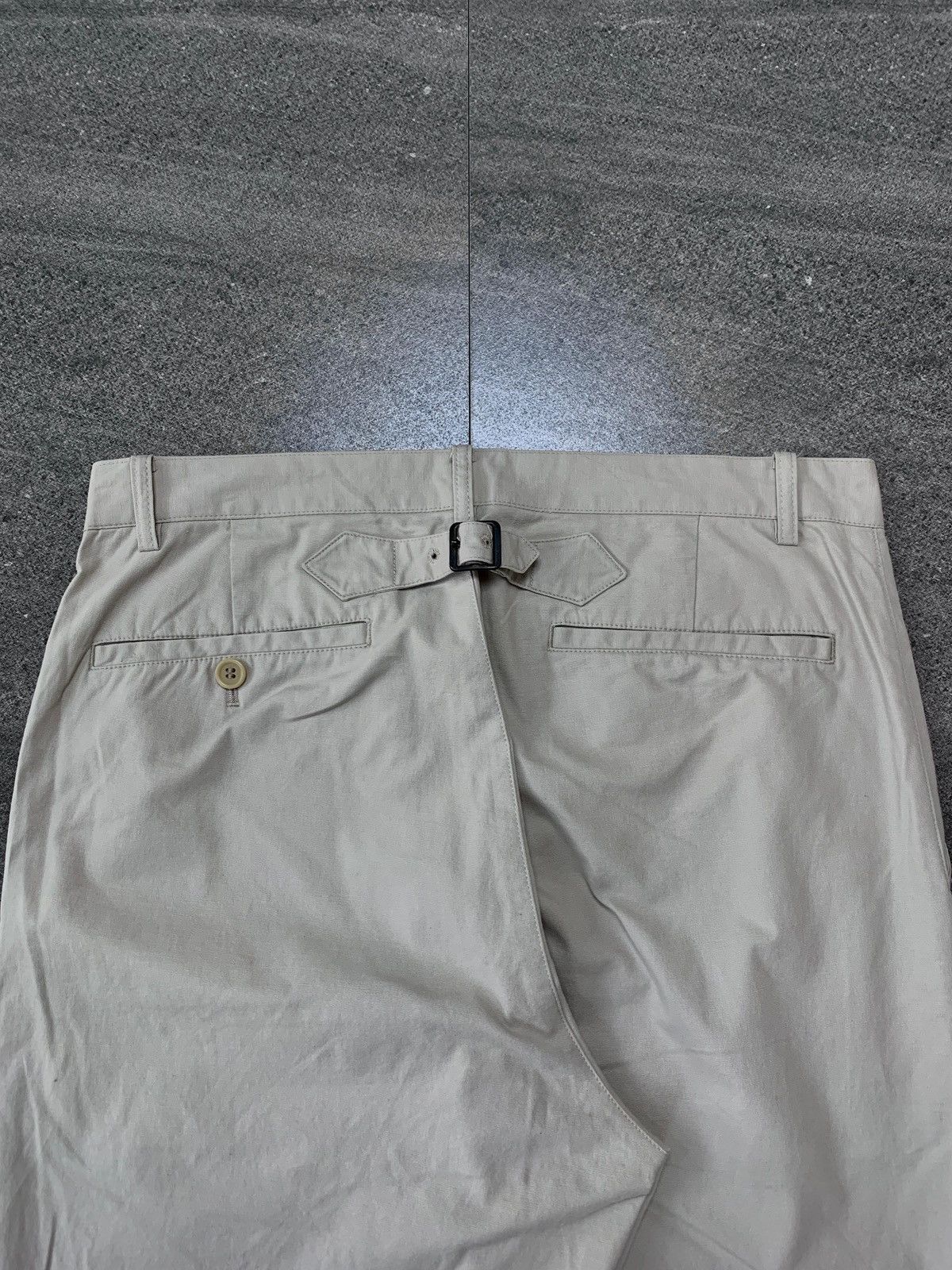 Yohji Yamamoto Buckleback Straight Trousers Size US 32 / EU 48 - 9 Thumbnail