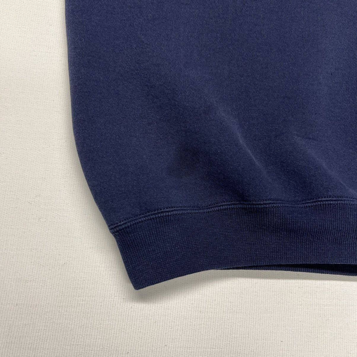Soffe × Vintage VTG Soffe Crewneck Blue Heavy Cotton Sweatshirt Sweater Size US XL / EU 56 / 4 - 4 Thumbnail