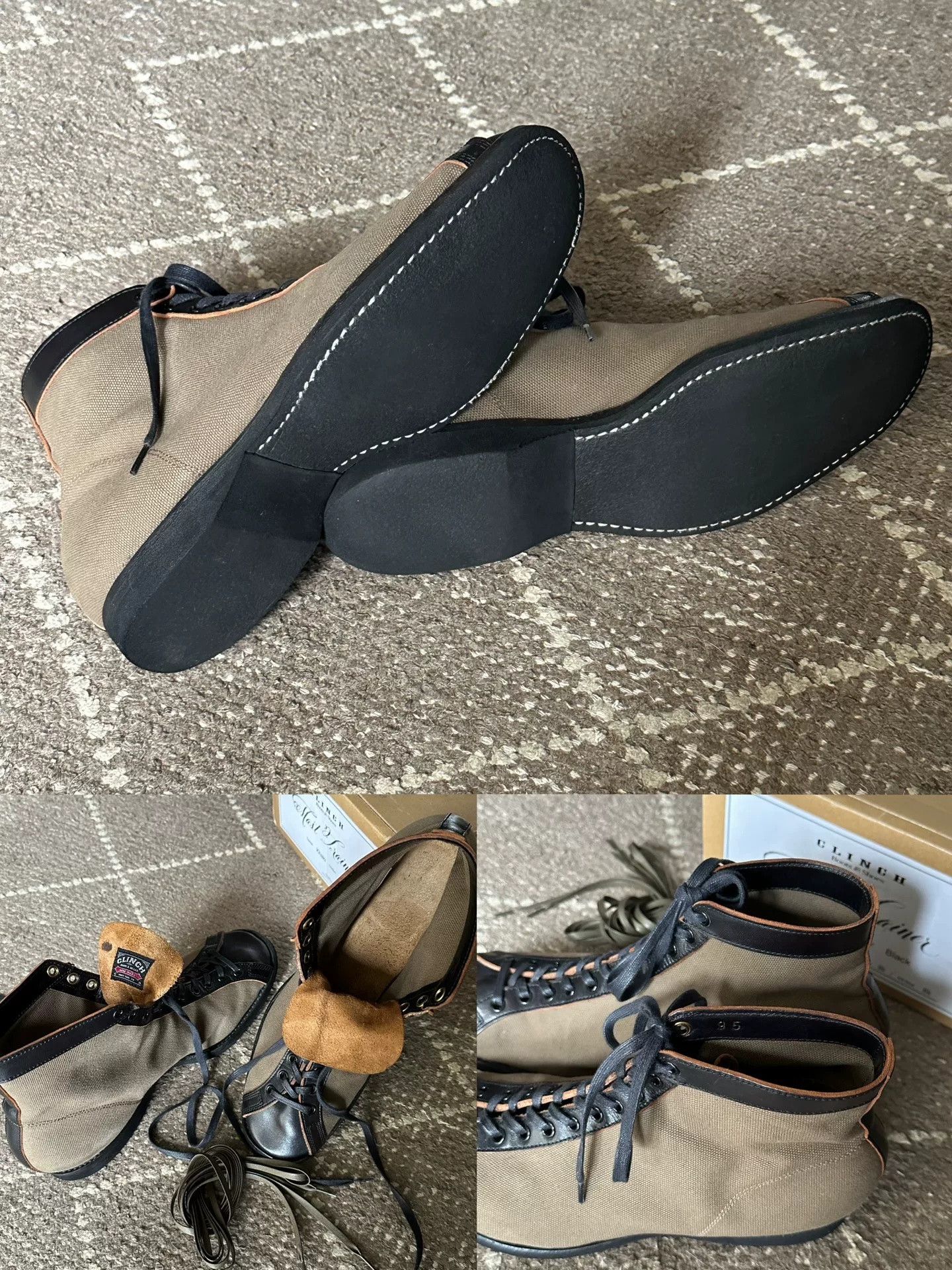 Clinch Boots Clinch x BSW Horsehide Boxing Boots Size US 8.5 / EU 41-42 - 6 Thumbnail