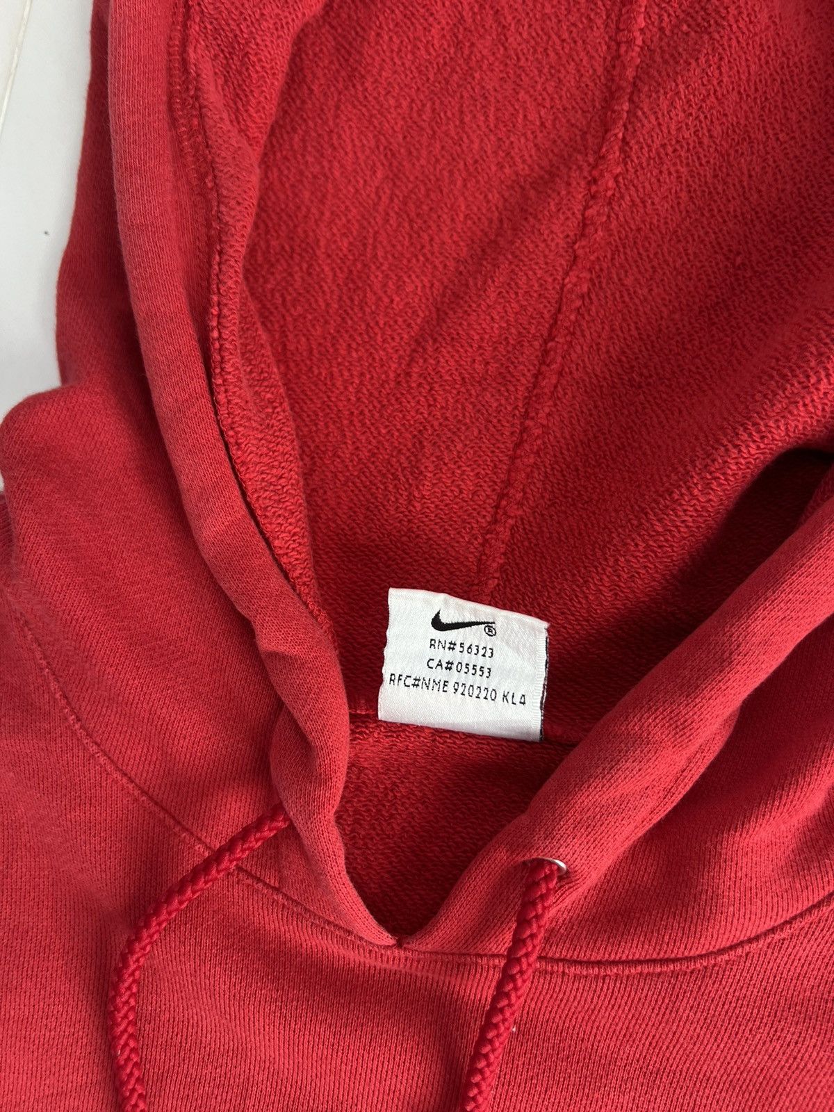 Nike 90’s NIKE BIG CENTR SWOOSH LOGO Y2K HOODIE RARE Size US M / EU 48-50 / 2 - 8 Thumbnail