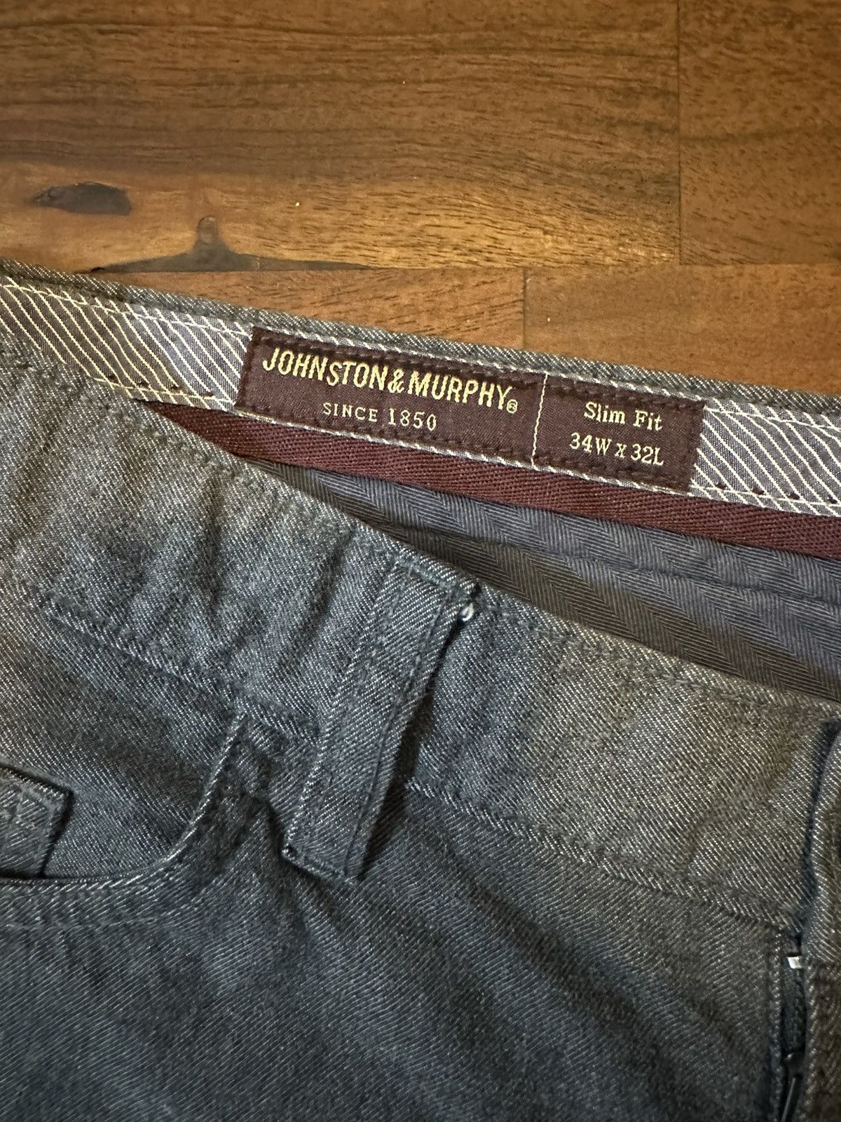 Johnston & Murphy Johnston & Murphy Mens Pants Size US 34 / EU 50 - 3 Thumbnail