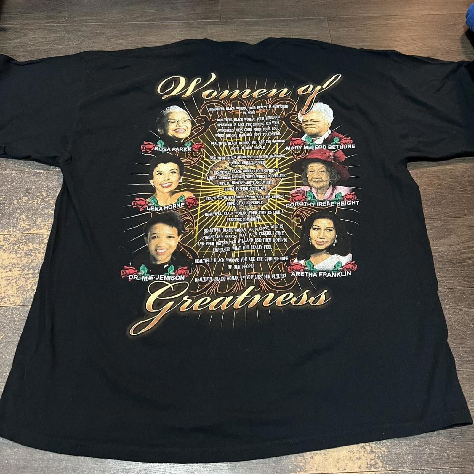 Gildan vintage positive women of greatness t shirt 00s XXL Size US XXL / EU 58 / 5 - 4 Thumbnail