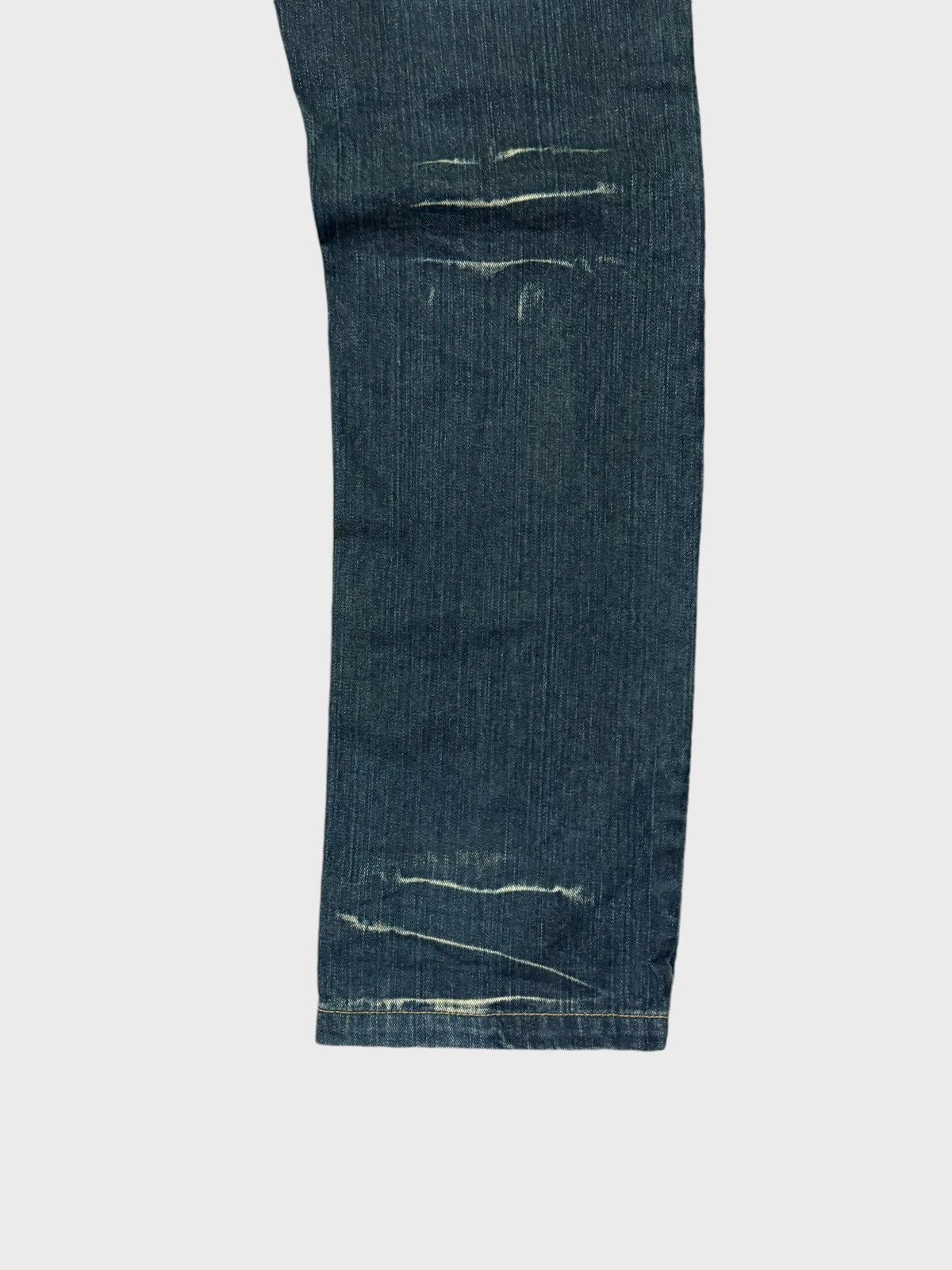 Japanese Brand × Vintage Vintage Japan Tattoo Koi Fish Acid Wash Floral Designs Jeans Size US 30 / EU 46 - 13 Thumbnail