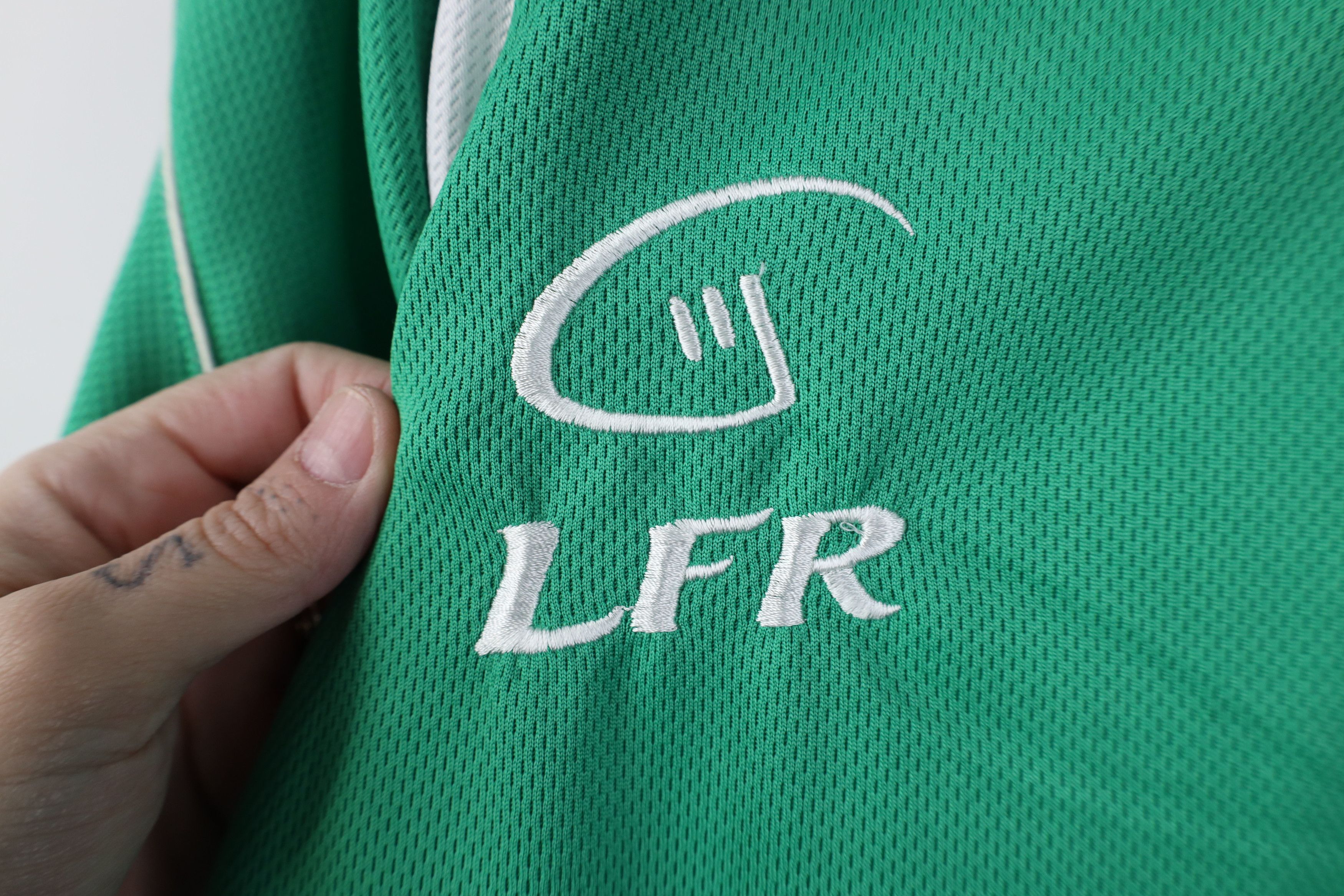 Vintage Vintage Spell Out Ireland Rugby Jersey Shirt Green Polyester Size US M / EU 48-50 / 2 - 10 Thumbnail