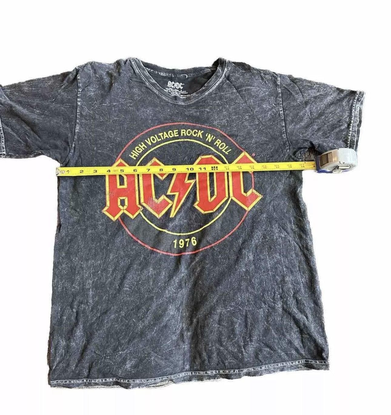 AC/DC × Vintage AC/DC tour tunic top tshirt Size:Small Unisex Size S / US 4 / IT 40 - 3 Thumbnail