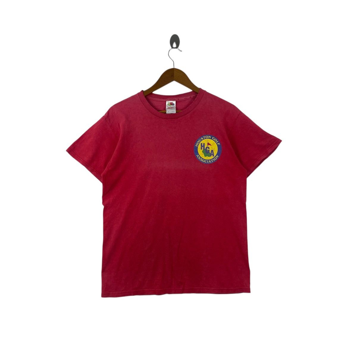 Vintage Vintage Houston Golf Association Tee Shirt Size US M / EU 48-50 / 2 - 1 Thumbnail