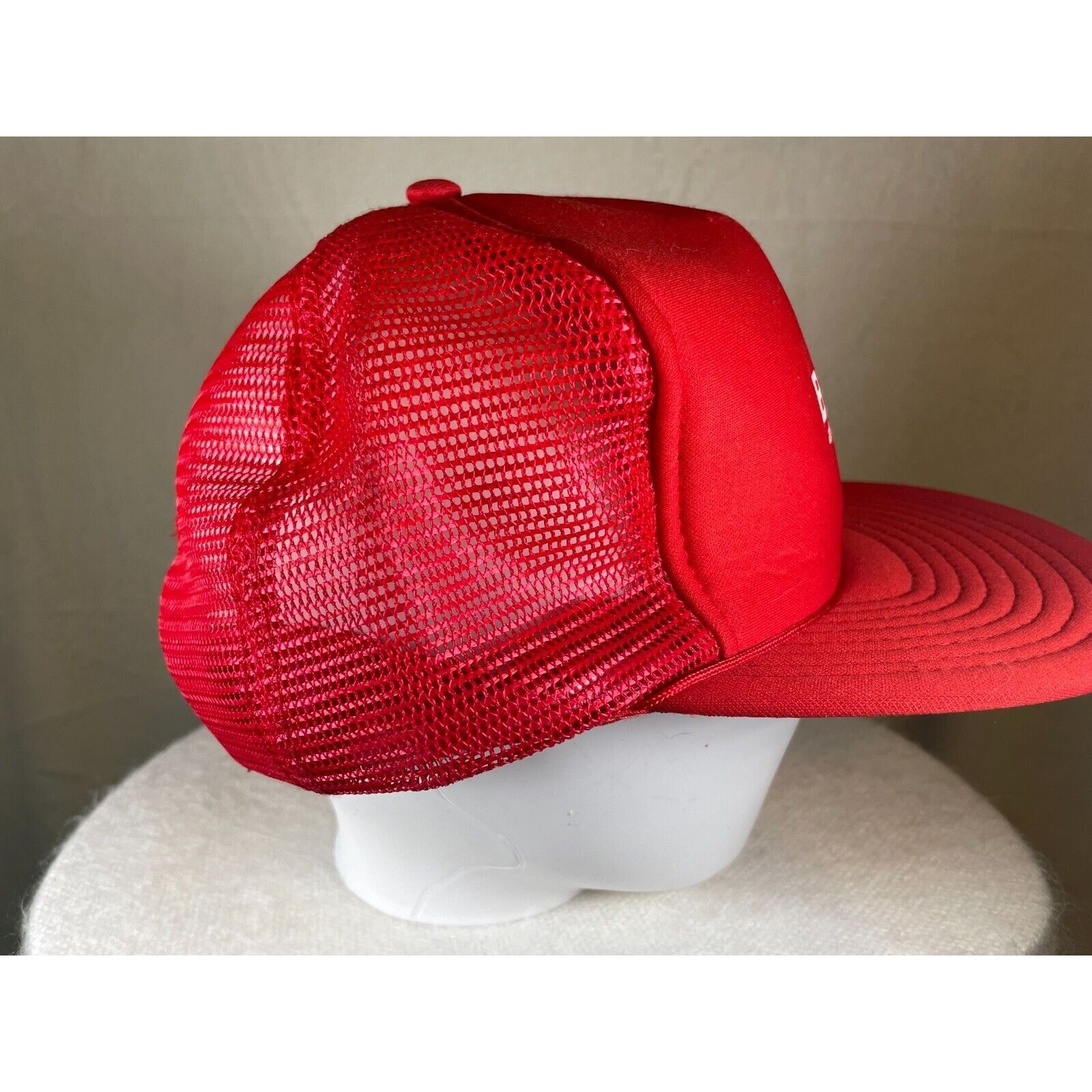 Other Call the B.E.S.T. Streetwear Red Trucker Snapback Hat Size ONE SIZE - 3 Thumbnail