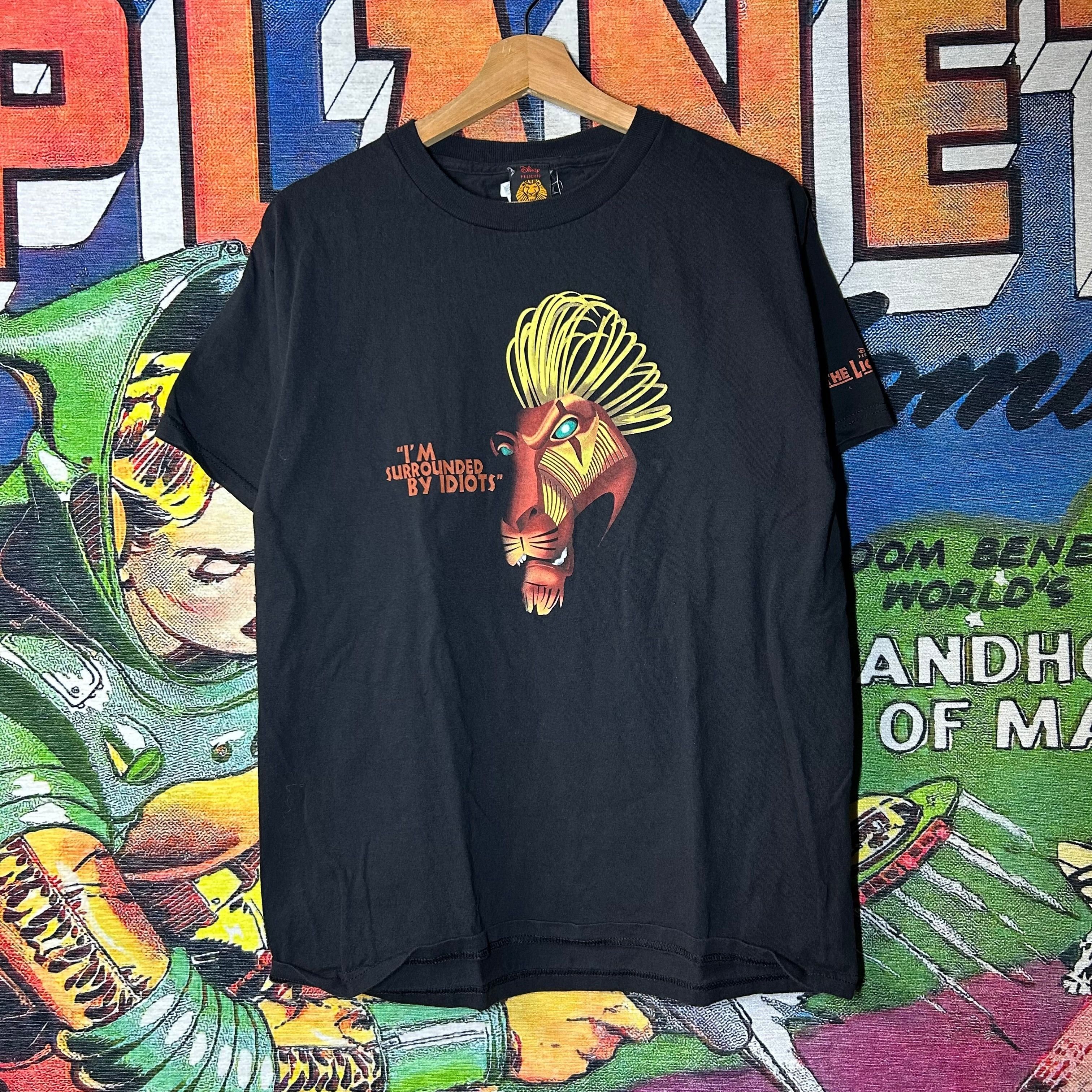Vintage Lion King Tee Size Medium Size US M / EU 48-50 / 2 - 1 Thumbnail