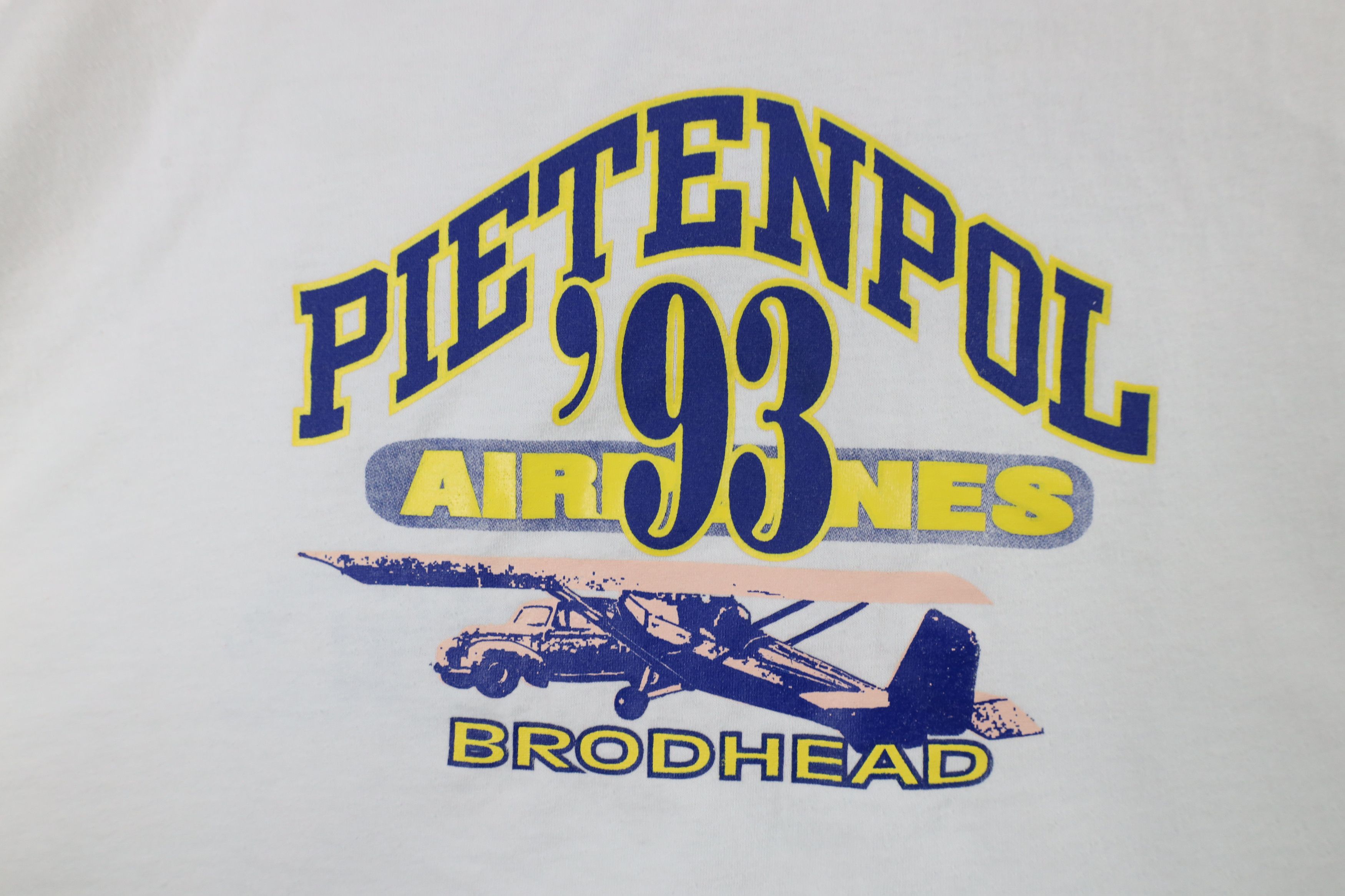 Vintage Vintage 90s Pietenpol Airplanes Short Sleeve T-Shirt USA Size US XXL / EU 58 / 5 - 9 Thumbnail