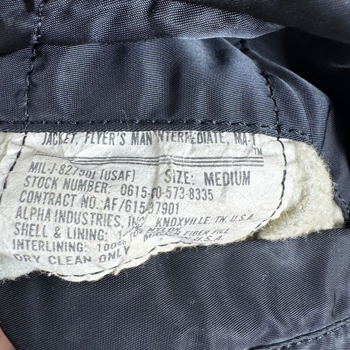 Alpha Industries ☀️ALPHA INDUSTRIES MA-1 CUSTOM BOMBER JACKET Size US M / EU 48-50 / 2 - 10 Thumbnail