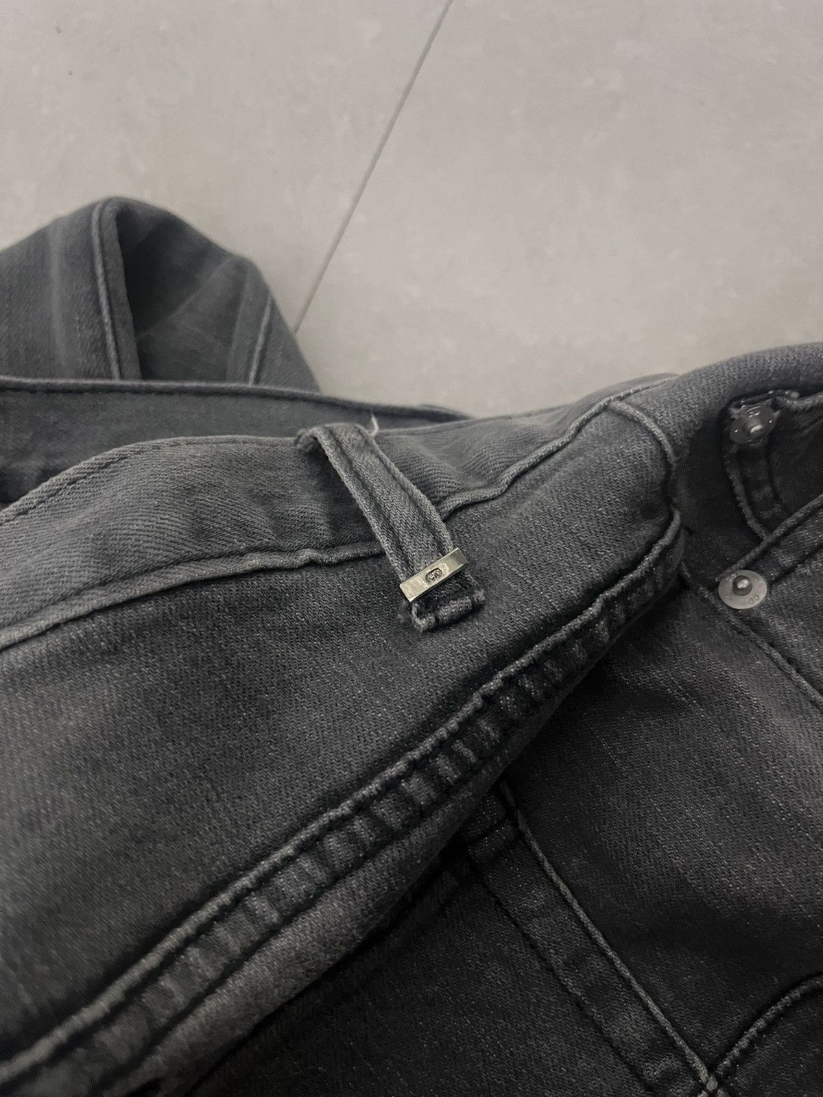 Dior Dior Hedi Slimane Distressed Jeans Size US 34 / EU 50 - 12 Thumbnail