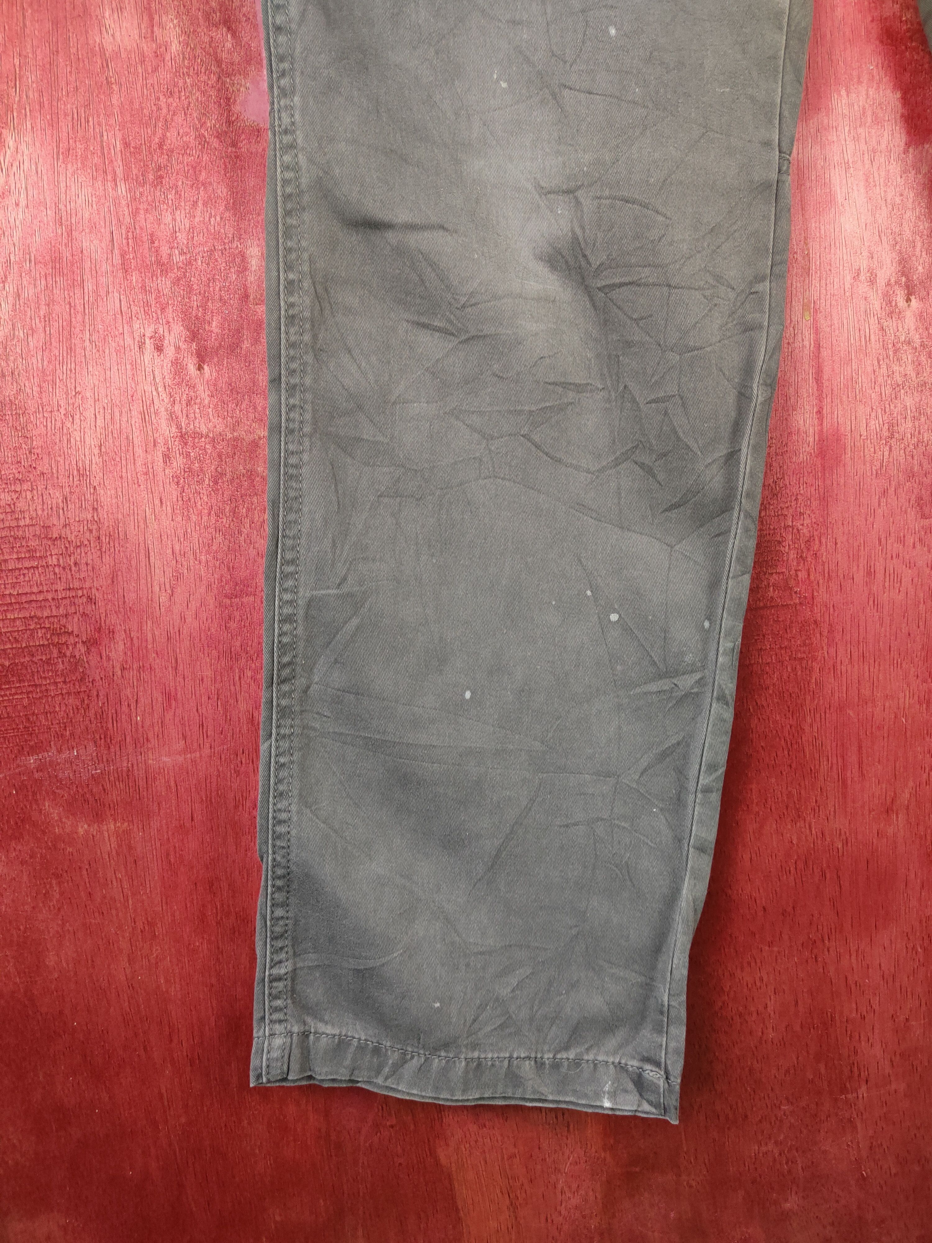 Japanese Brand n evolutions Dark Gray Multipocket Cargo Pants #S1281 Size US 33 - 4 Thumbnail