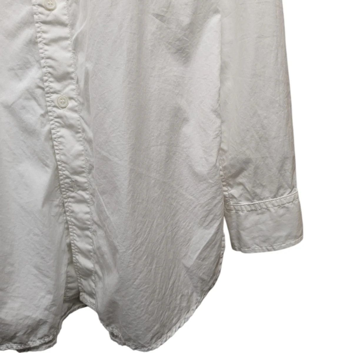 Yohji Yamamoto Yohji Yamamoto pour homme broad length shirt Size US XL / EU 56 / 4 - 4 Thumbnail