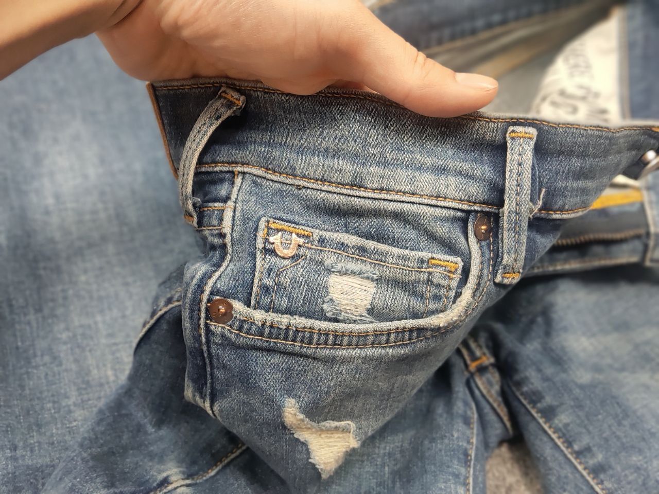 True Religion True Religion Vintage Y2K Style cora mid rise Denim Jeans Size 26" / US 2 / IT 38 - 10 Thumbnail