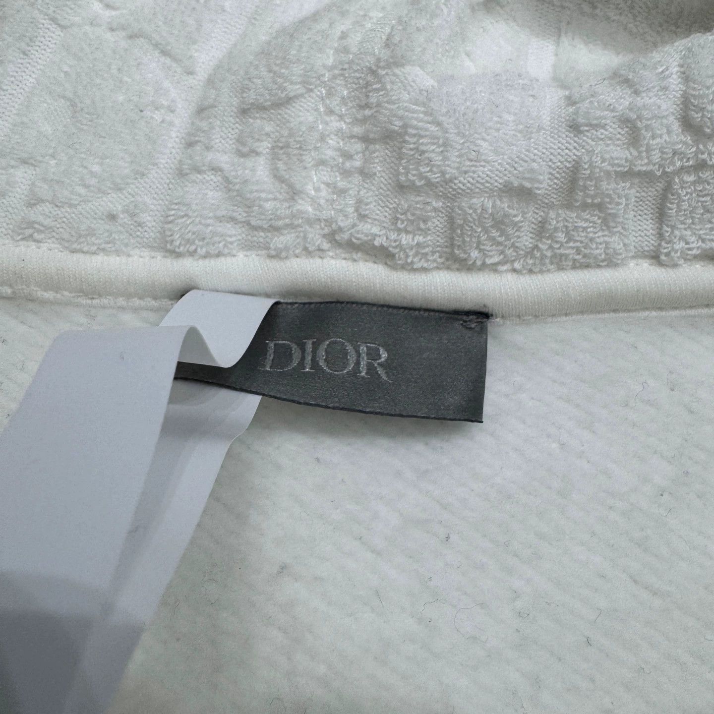 Dior Dior All Over Monogram Terry Cloth Hoodie L Size US L / EU 52-54 / 3 - 2 Thumbnail