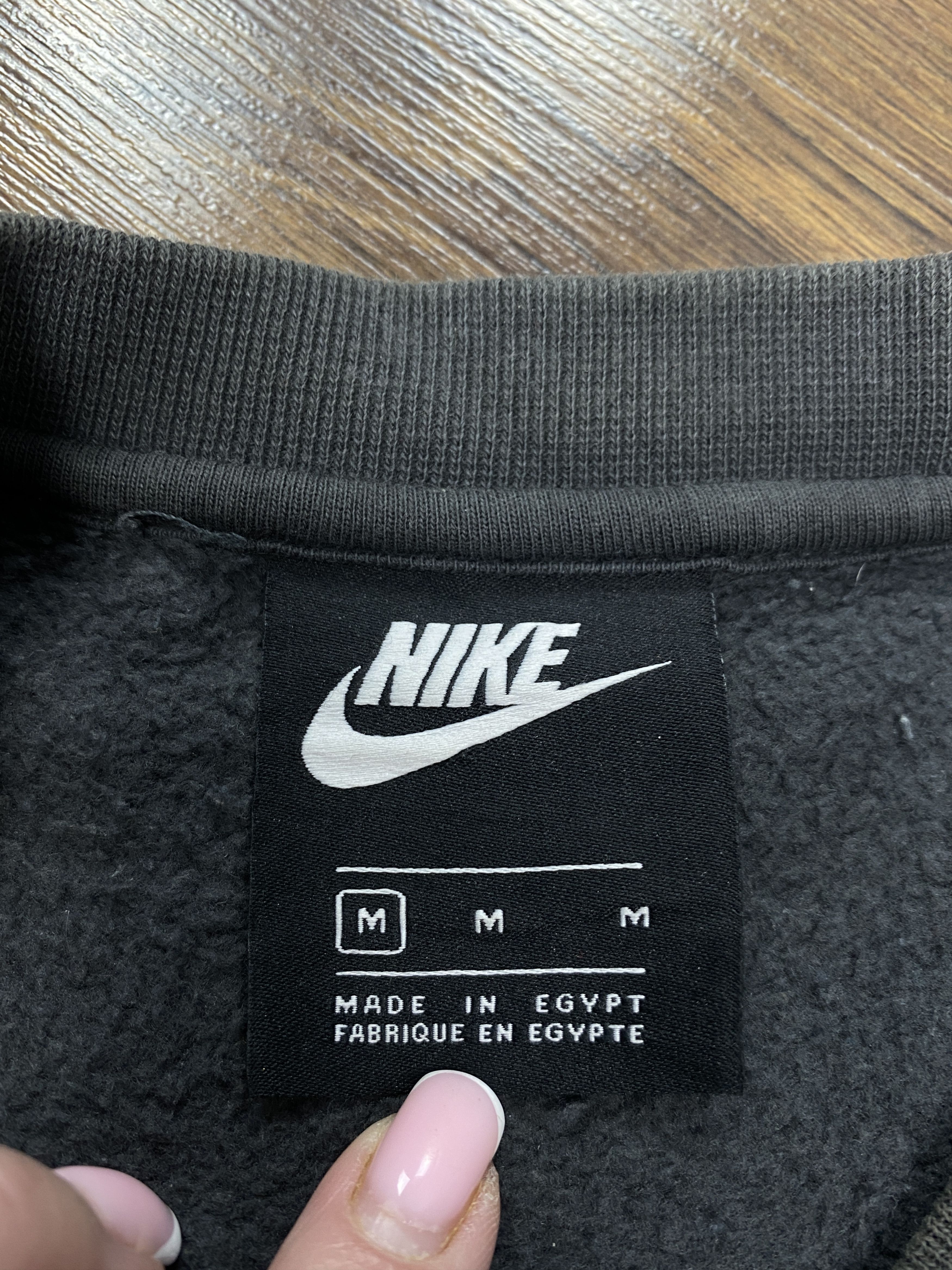 Nike Nike Mens Big Swoosh Crew Neck Sweatshirt Size US M / EU 48-50 / 2 - 7 Thumbnail
